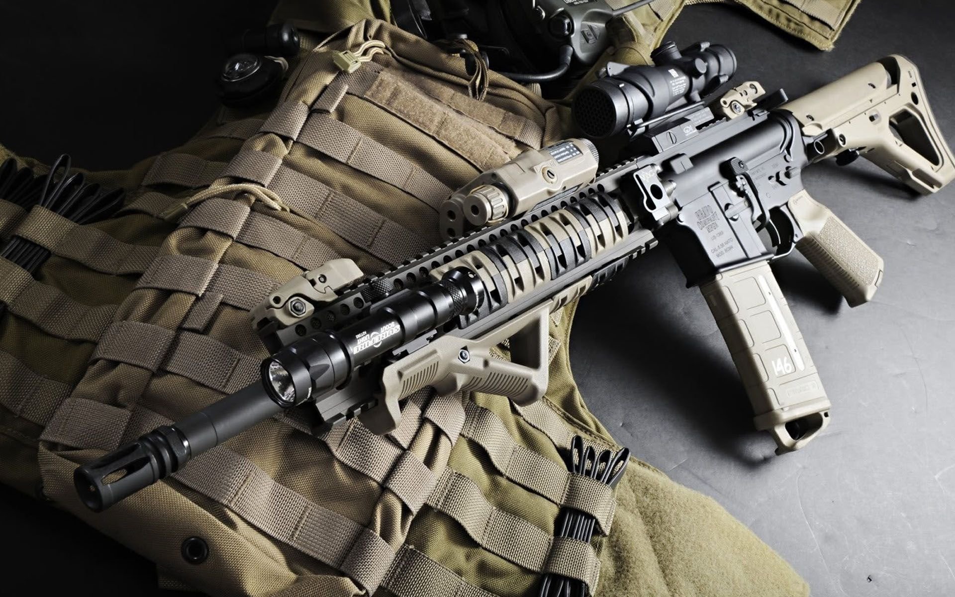 Assault Rifle HD Wallpaper