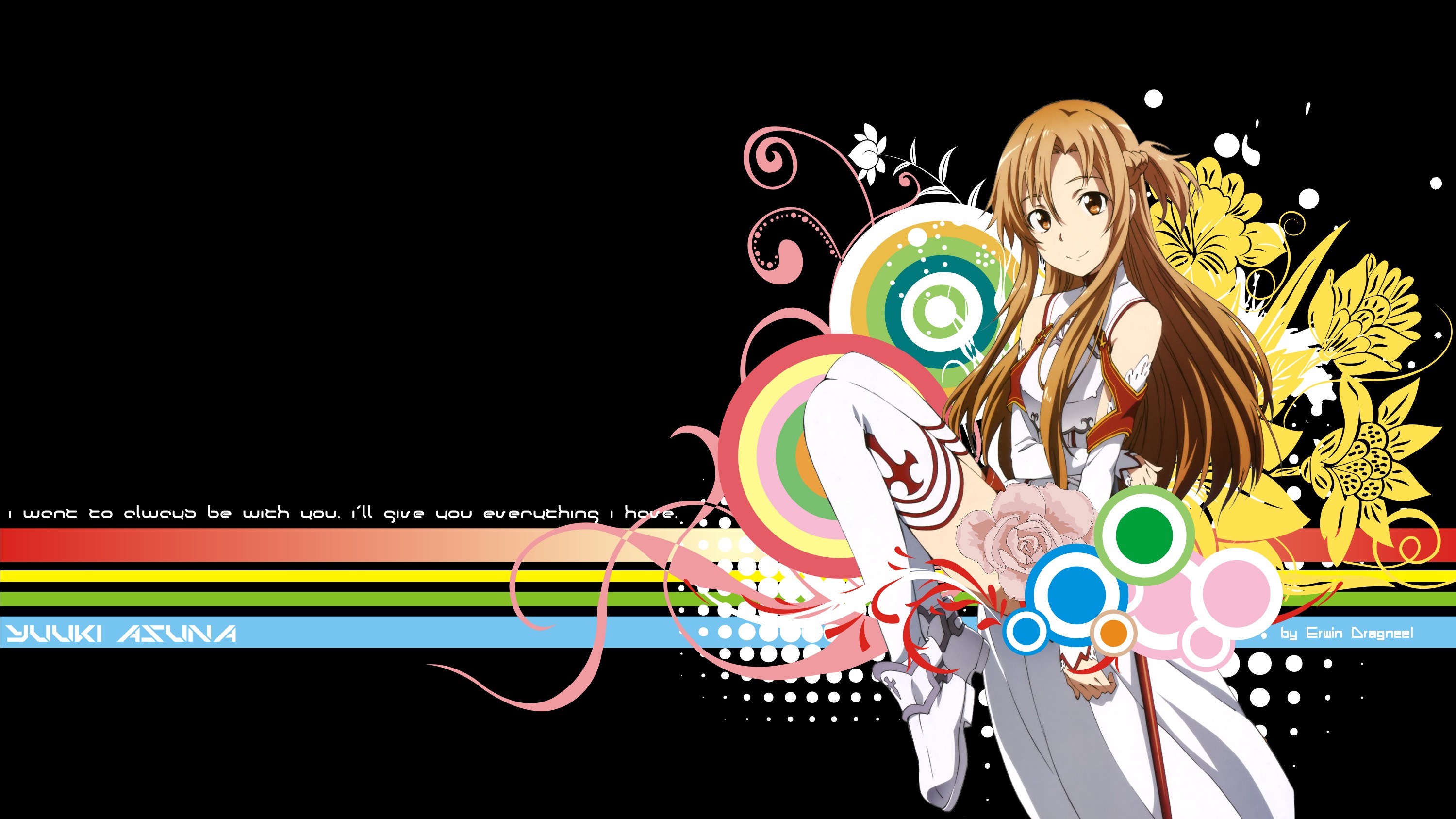 Sunset Serenity Sword Art Online HD Wallpaper