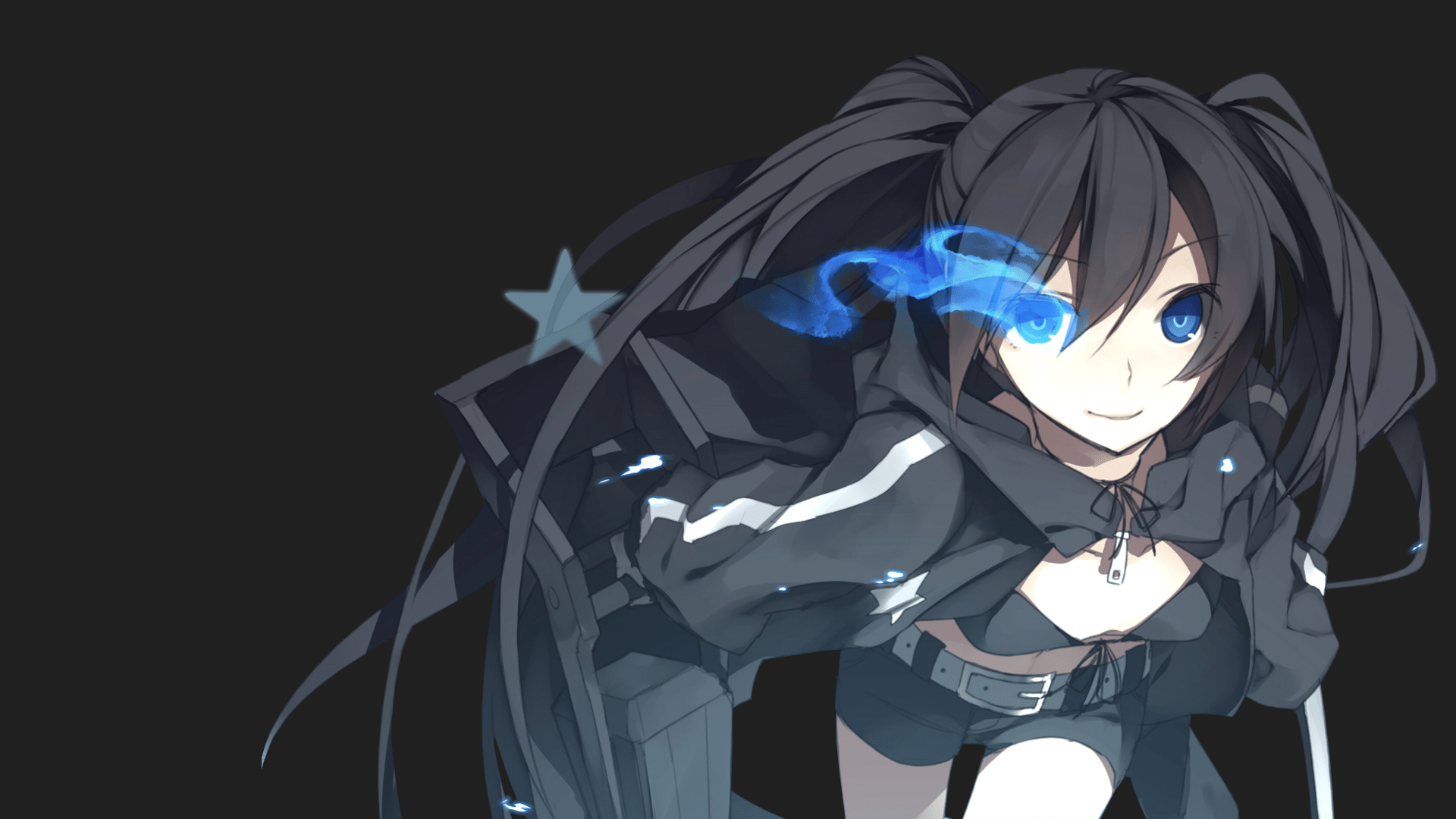 Black Rock Shooter HD Wallpaper Embrace the Power of Anime!