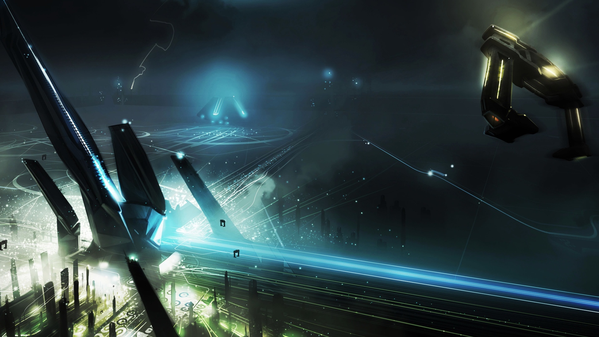 TRON Legacy HD Wallpaper Background Image 1920x1080
