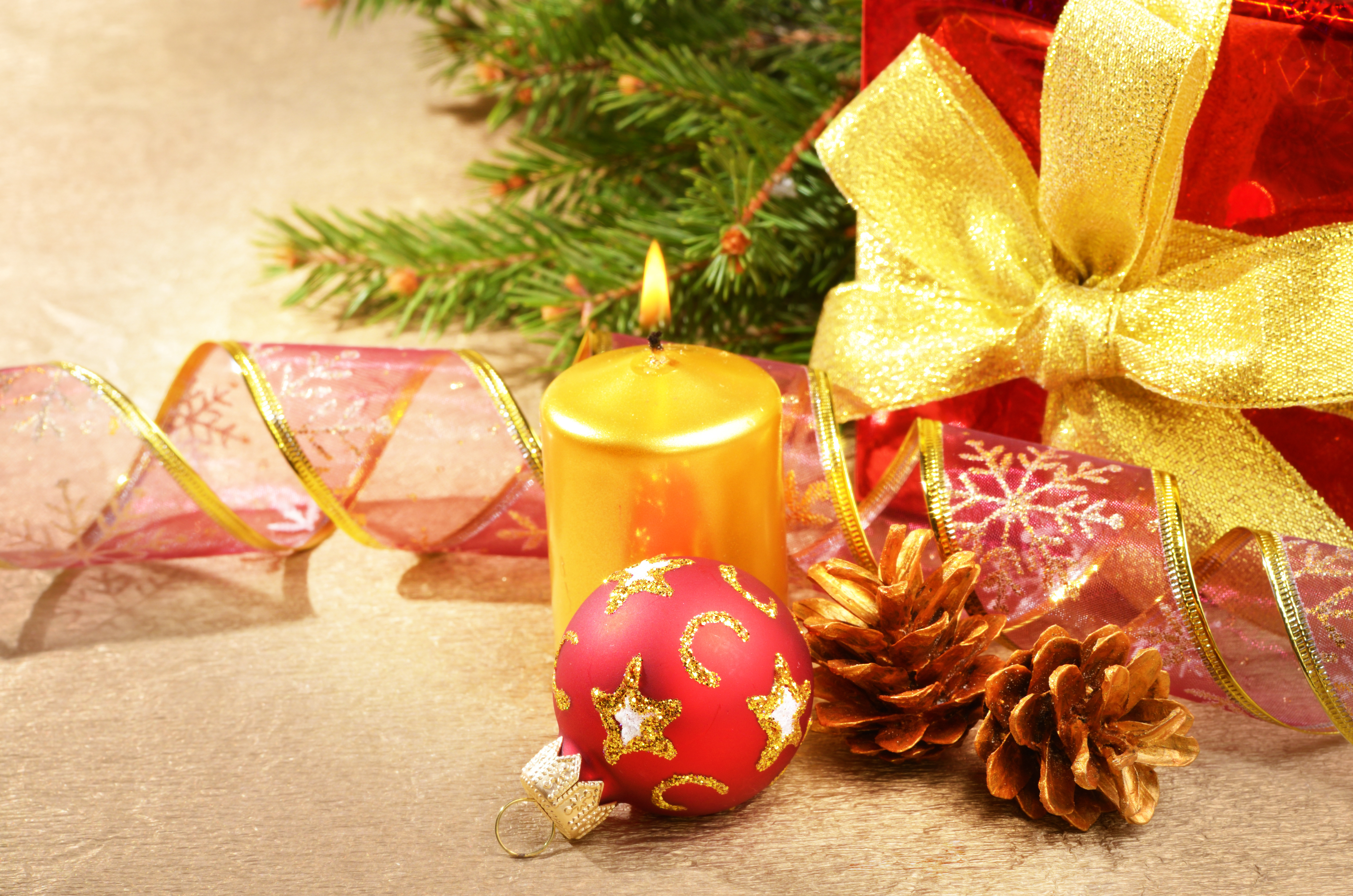 Weihnachten 4k Ultra HD Wallpaper Hintergrund