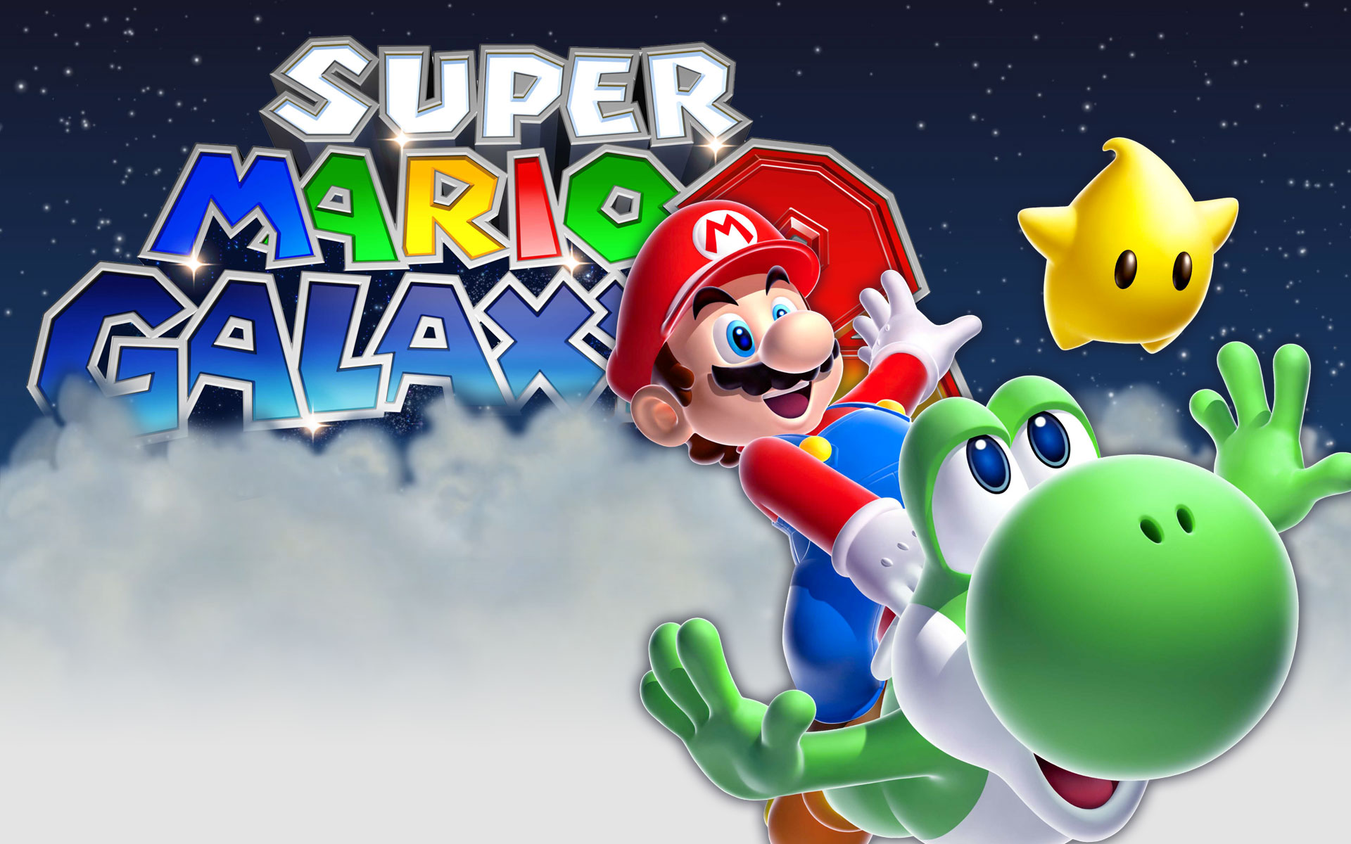 Super Mario Galaxy 2 HD Wallpaper Hintergrund 1920x1200