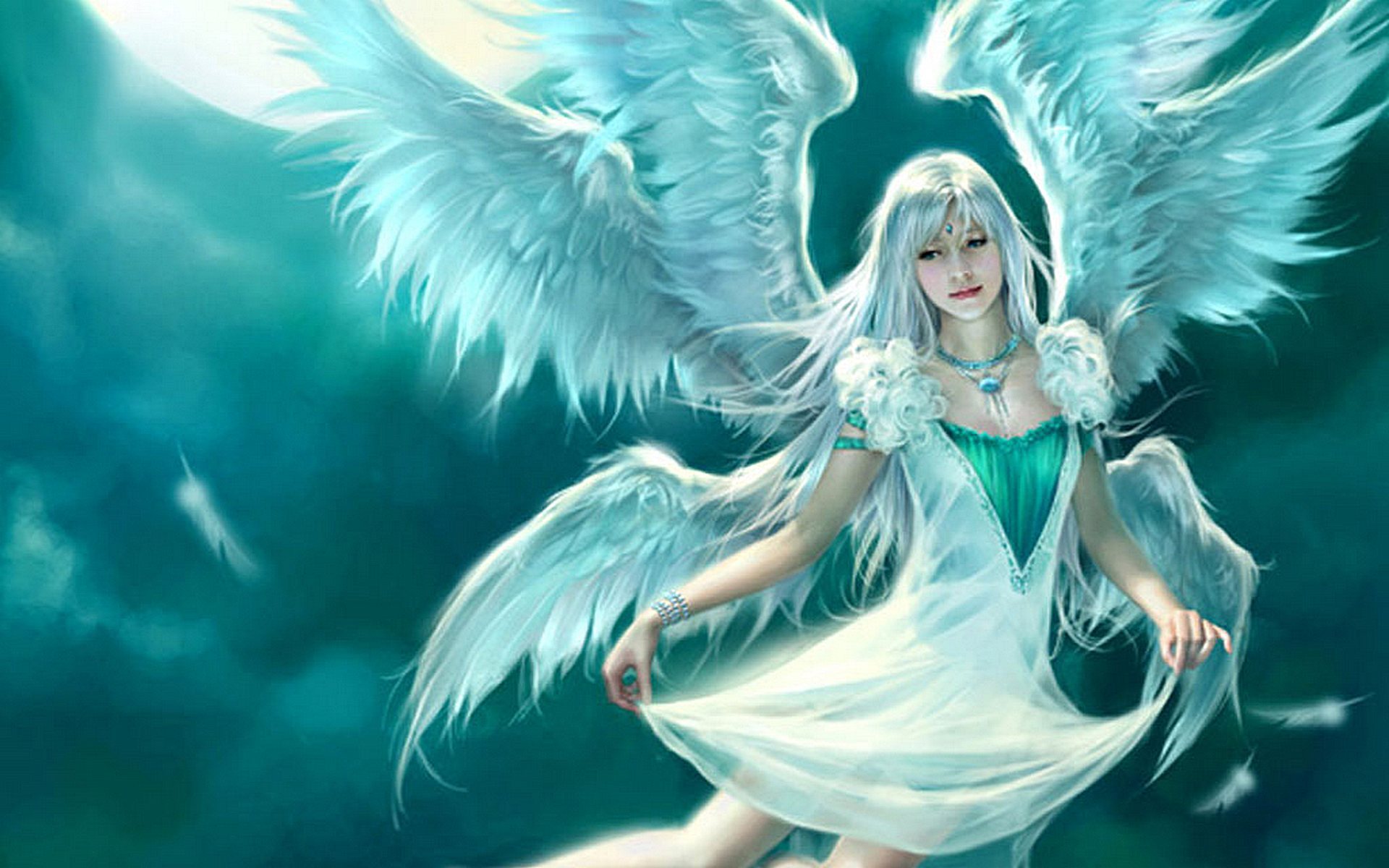 Heavenly Fantasy Angel HD Wallpaper
