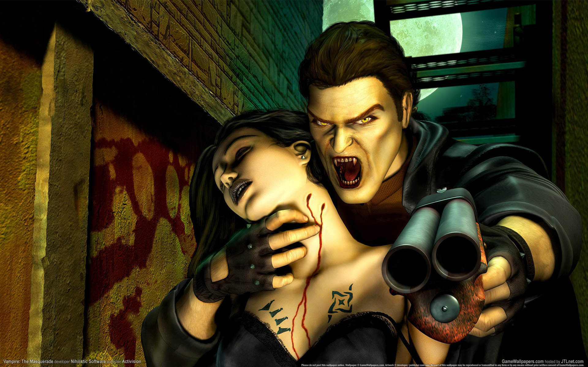 Vampire The Masquerade Bloodlines Full HD Wallpaper and Background