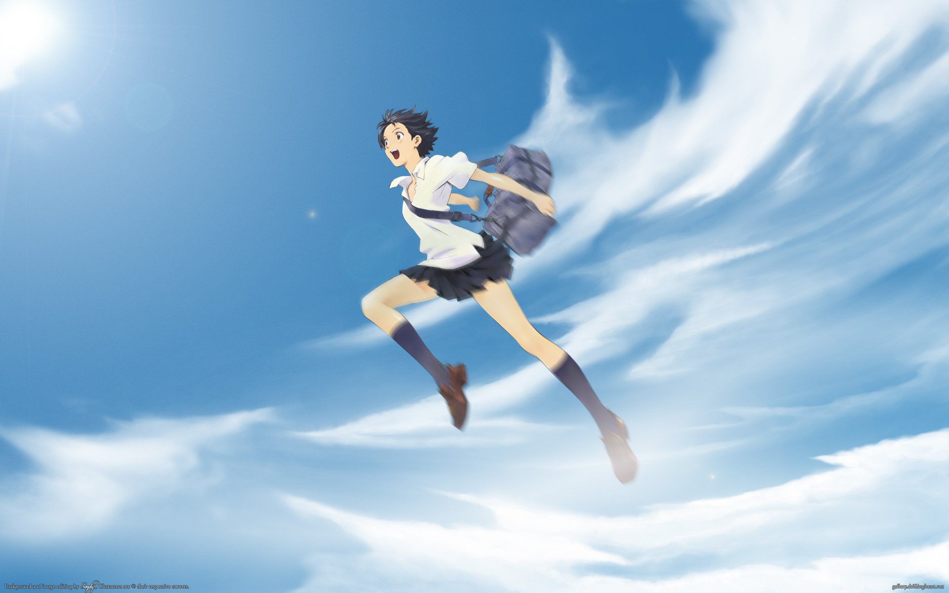 The Girl Who Leapt Through Time HD Wallpaper Background