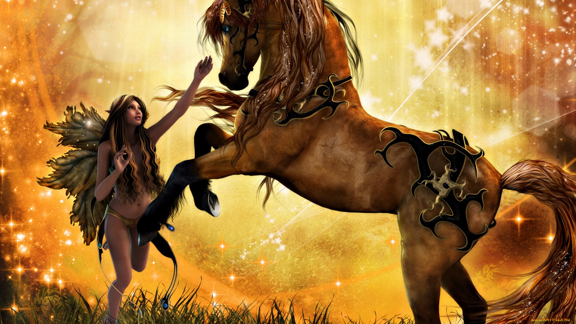 Fantasy Fairy HD Wallpaper Background Image 1920x1080