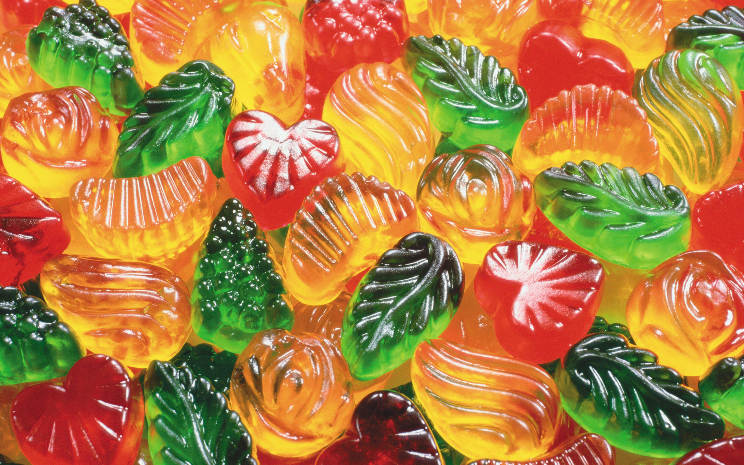 Colorful Candy Delight A Sweet HD Wallpaper