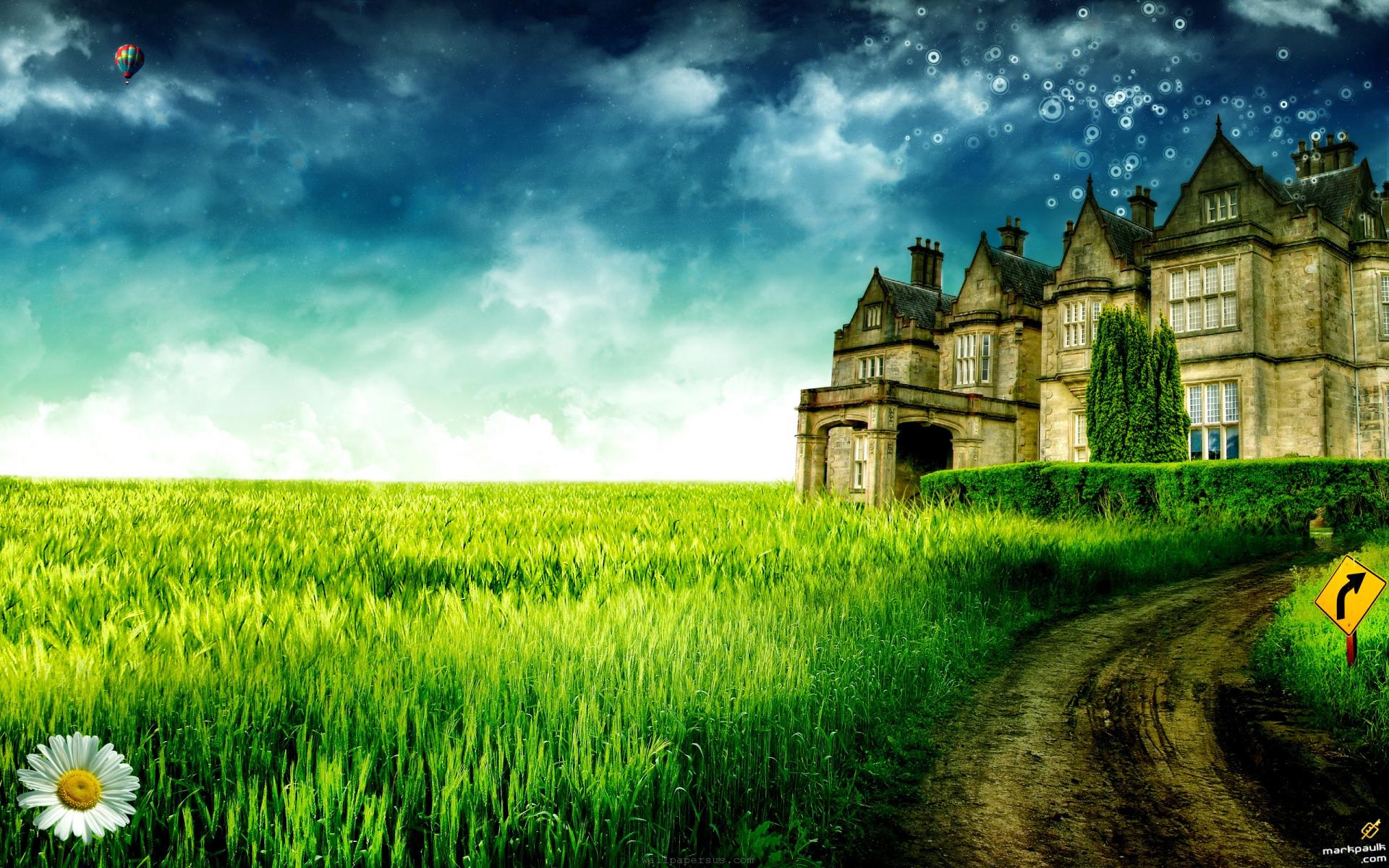 Download Artistic House HD Wallpaper