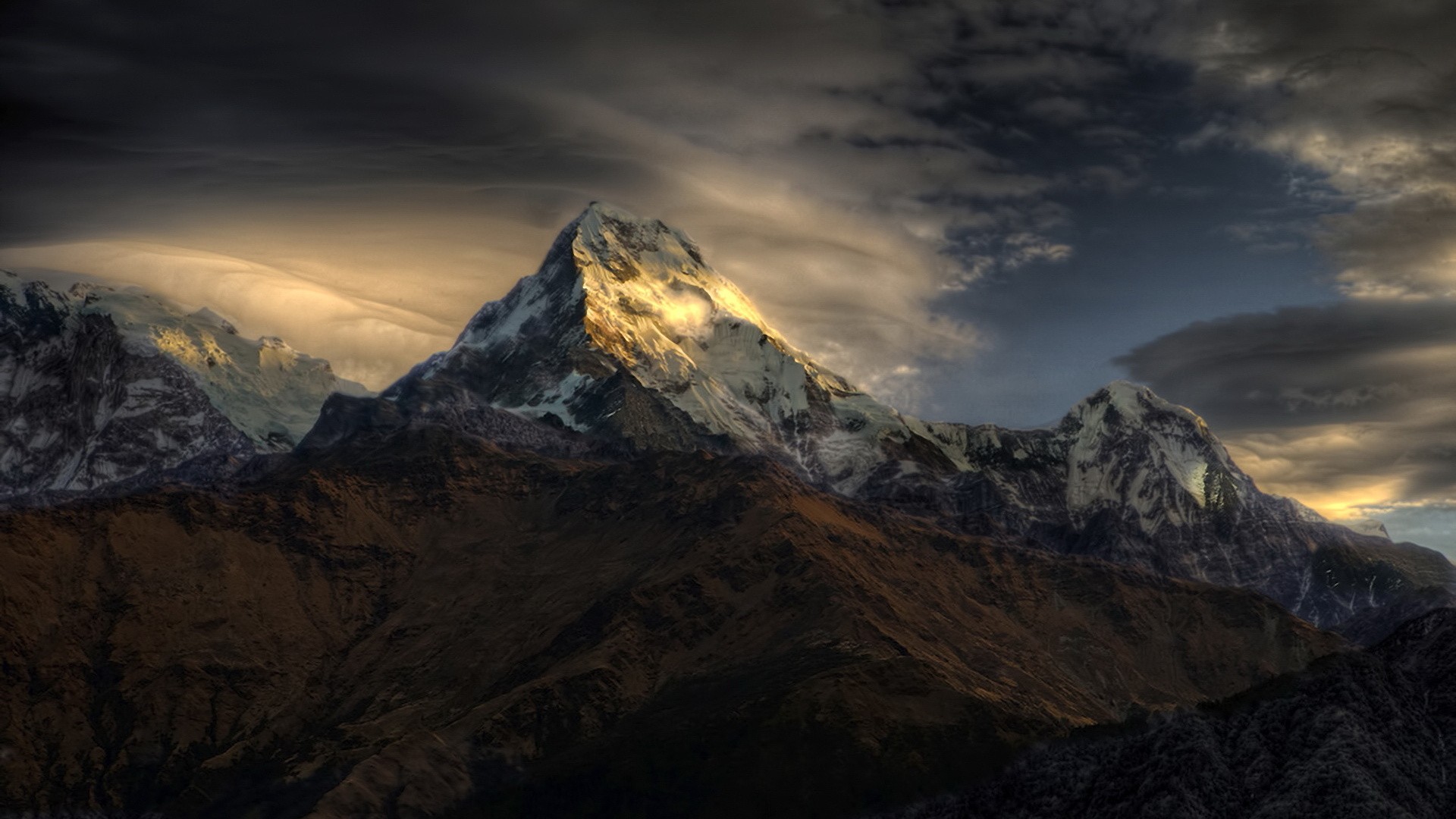 Download Nature Mountain HD Wallpaper