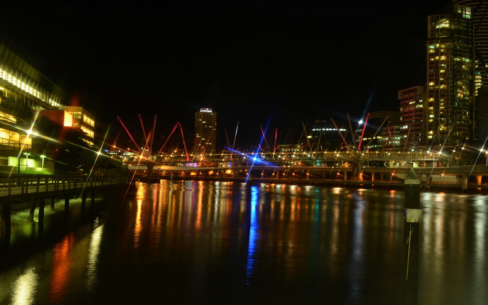 Brisbane City Lights by Dionsphotography
