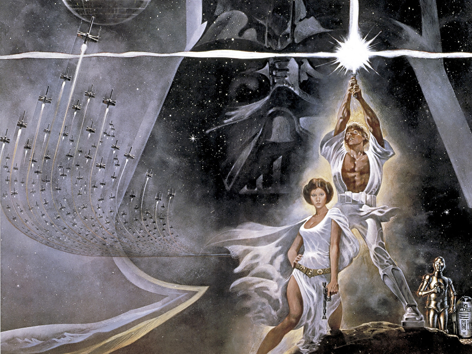 Star Wars Episode IV A New Hope HD Wallpaper Background Image
