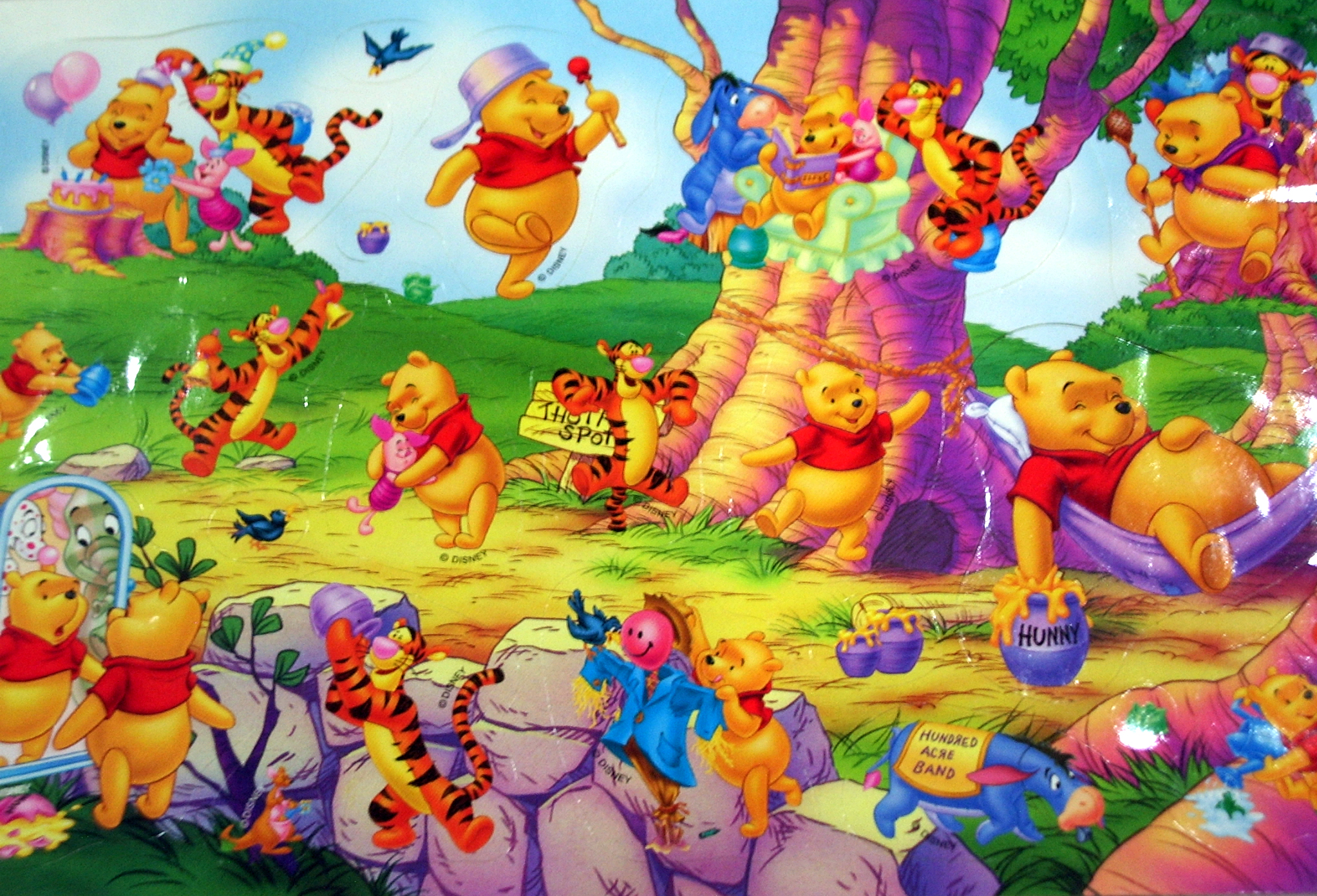 Download Free Pooh's Adventures HD Wallpaper