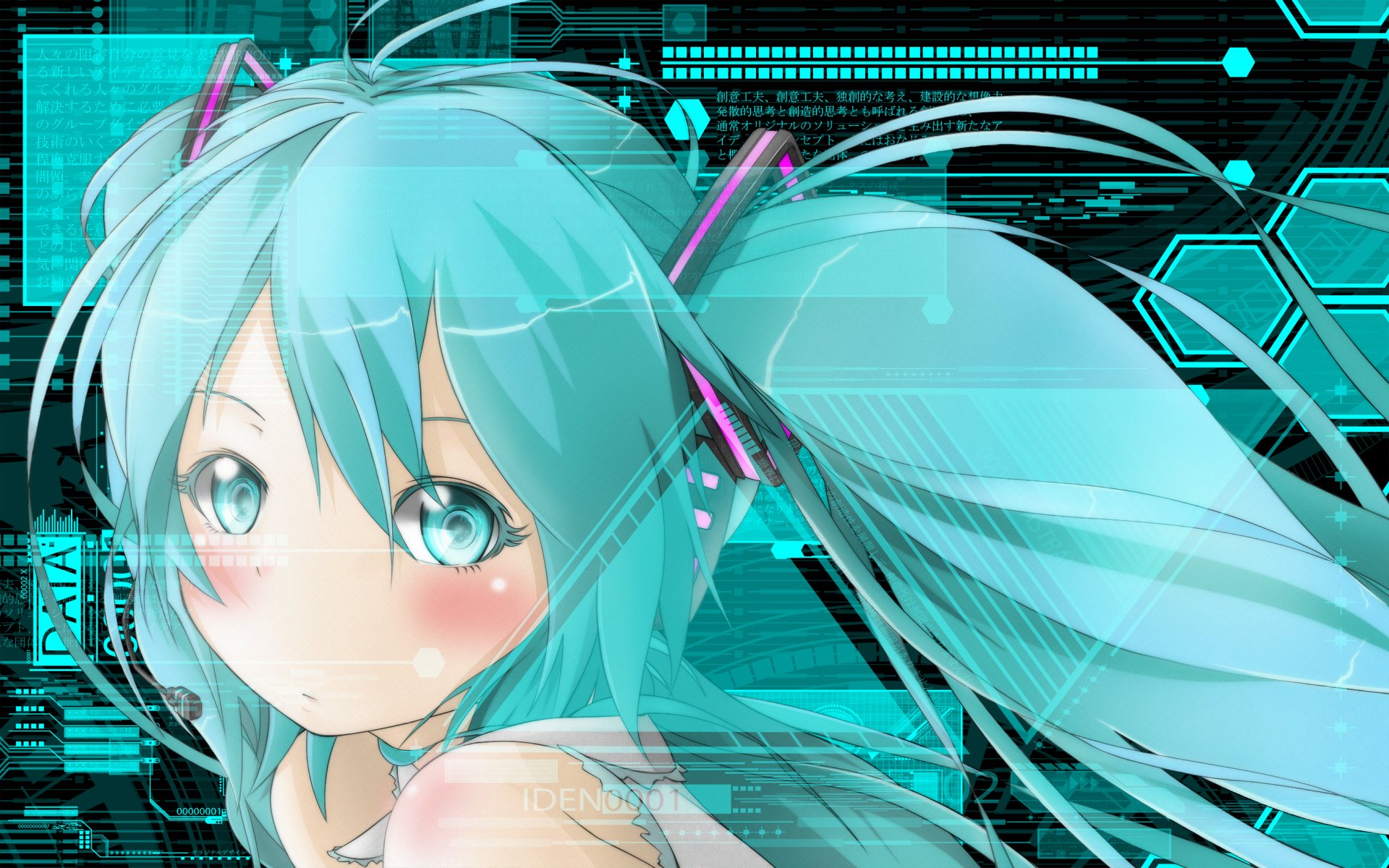 Hatsune Miku HD Wallpaper Background Image 1920x1200