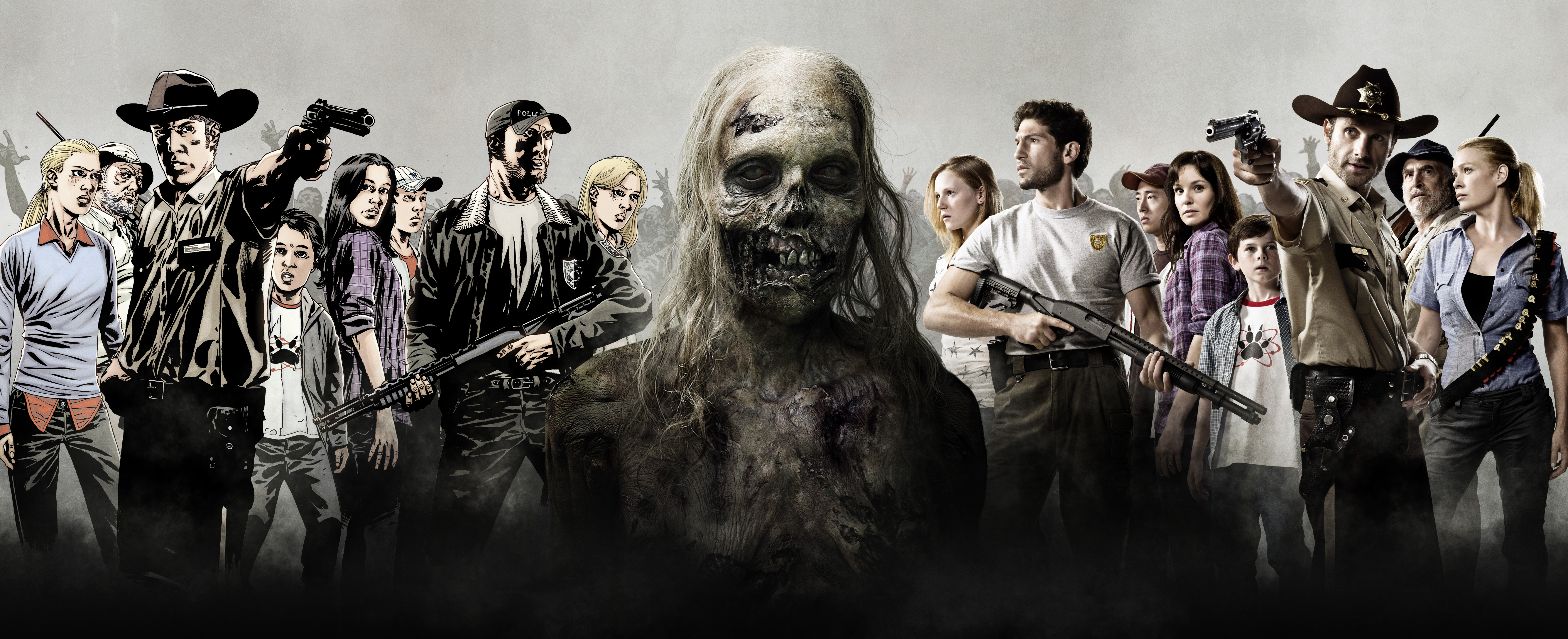 The Walking Dead 5k Retina Ultra HD Wallpaper Background