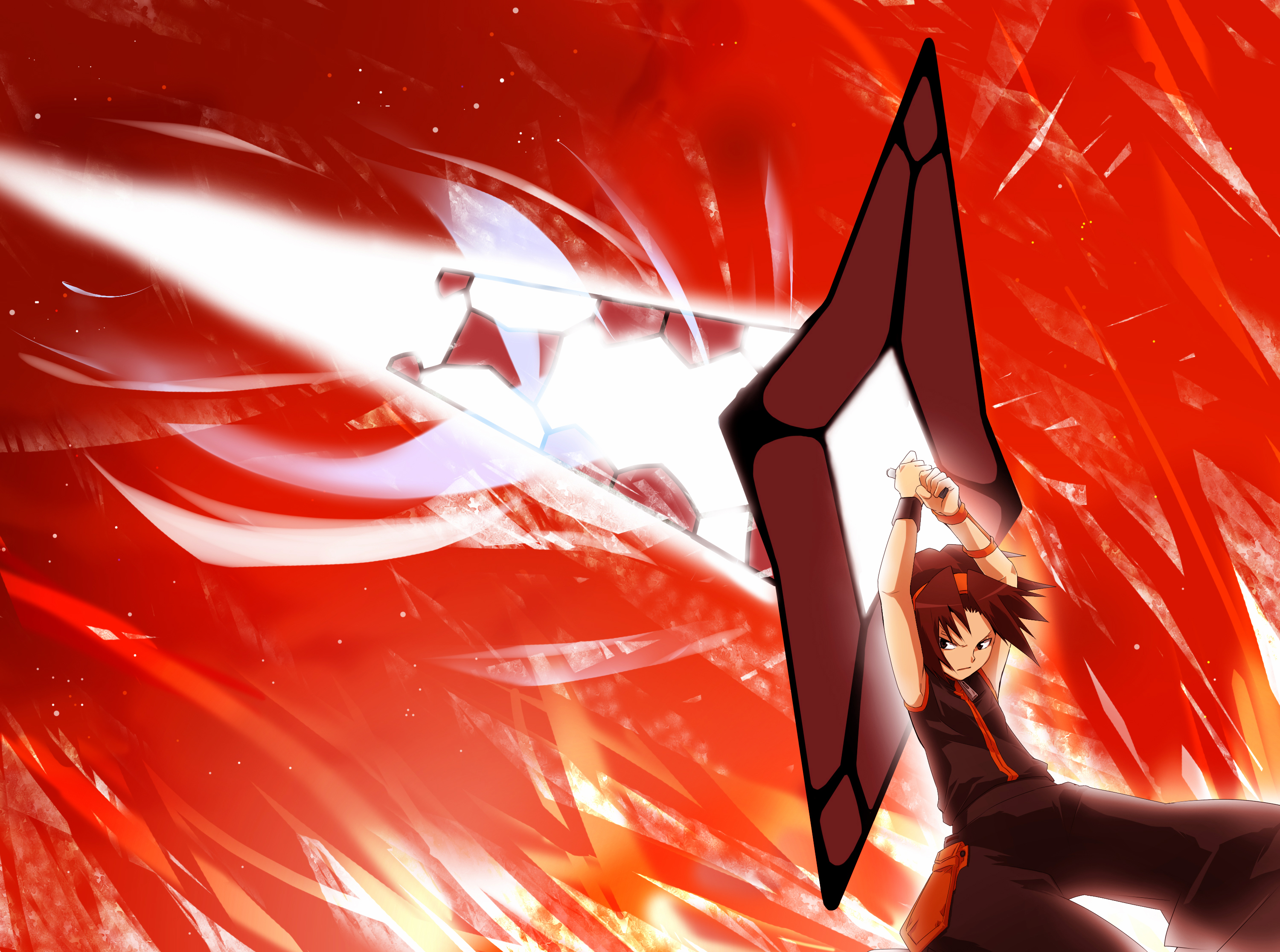 Dynamic Yoh Asakura Shaman King HD Wallpaper