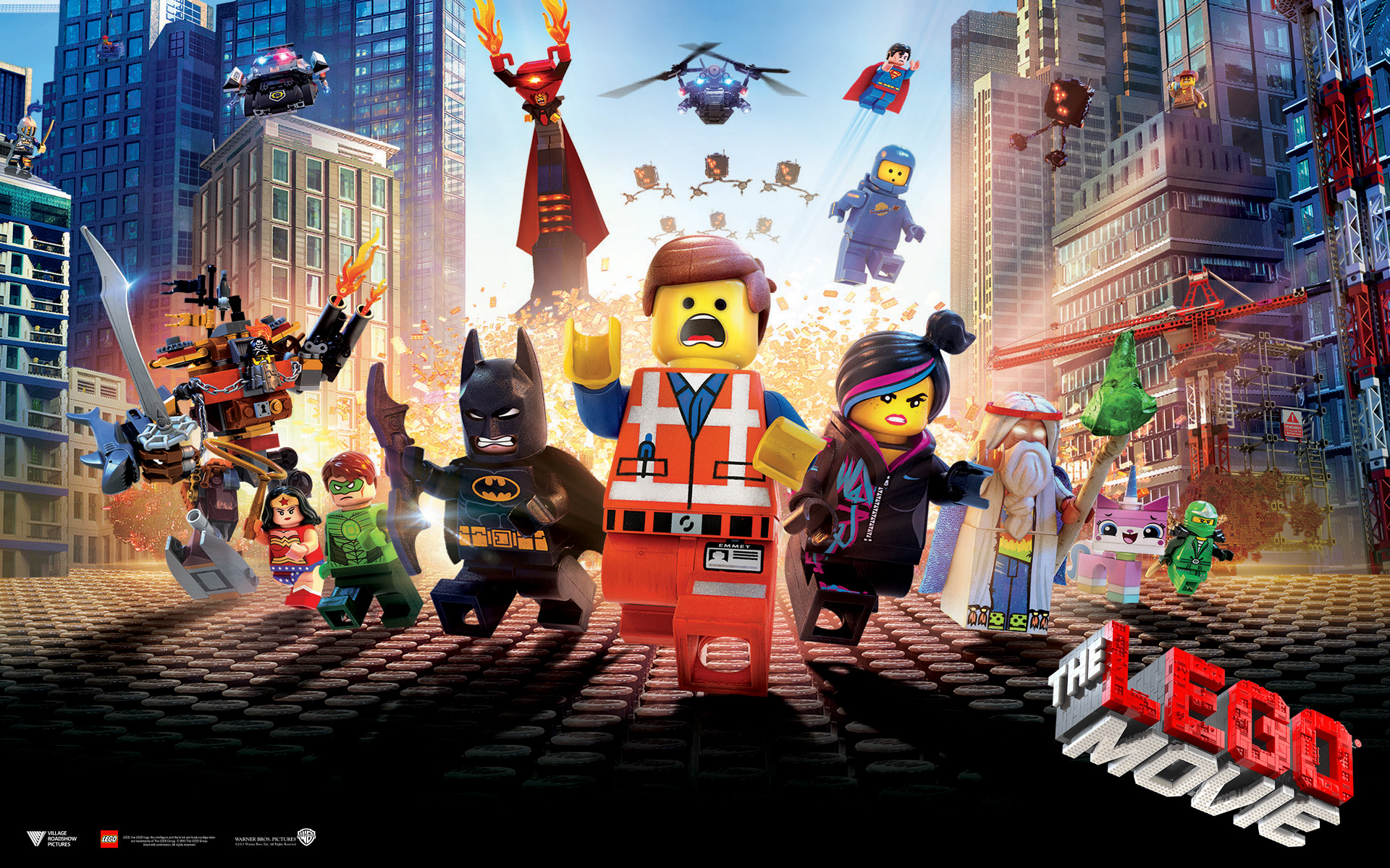 Lego la Película Full HD Fondo de Pantalla and Fondo de Escritorio 1920x1200 ID491196