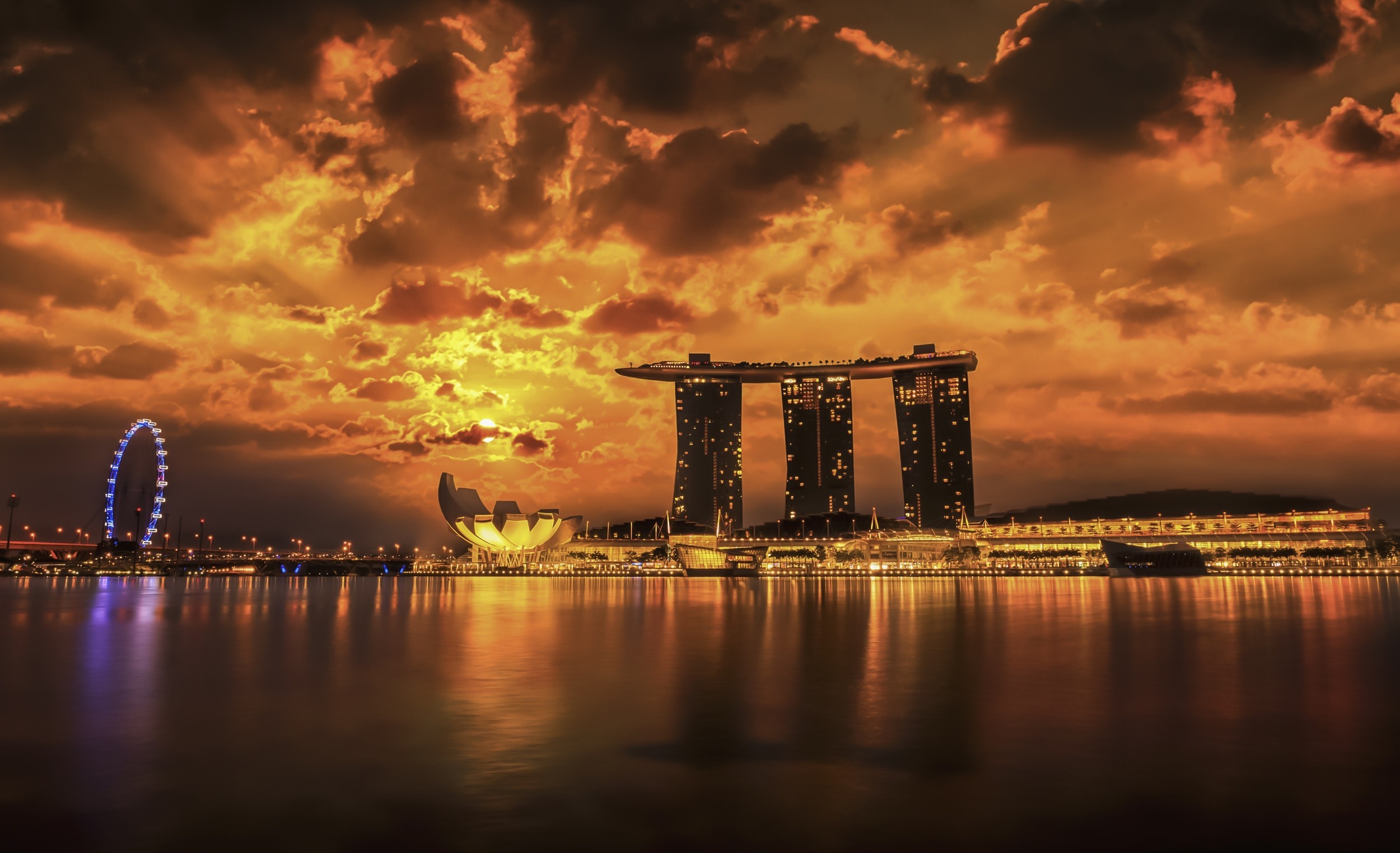 Marina Bay Sands Singapore Wallpaper
