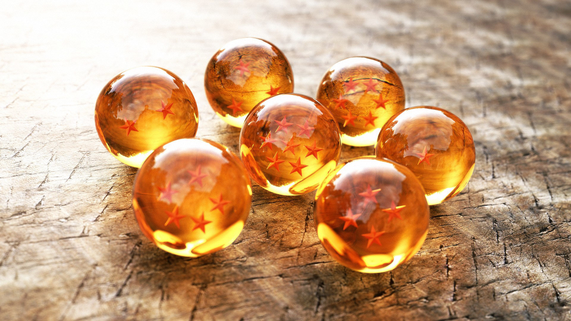 Dragon Ball Z HD Wallpaper The Seven Dragon Balls