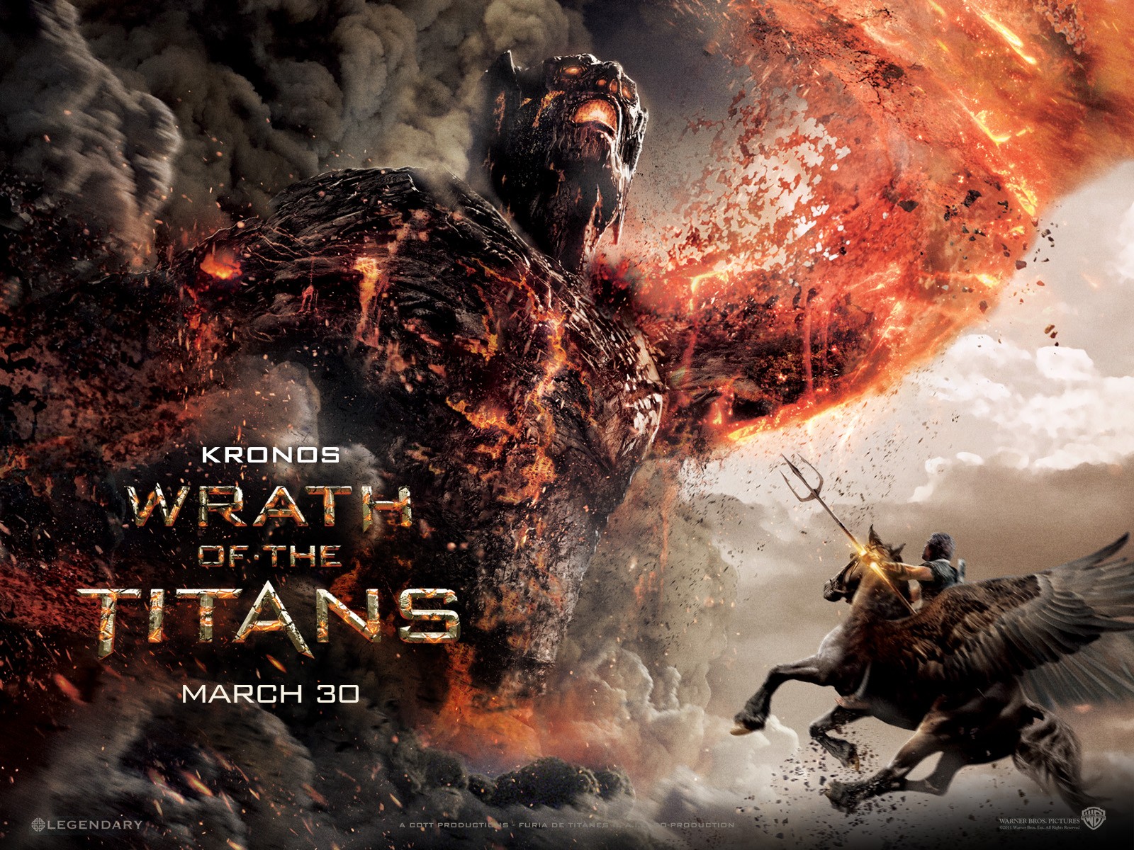 wrath of the titans Wallpaper and Background Image
