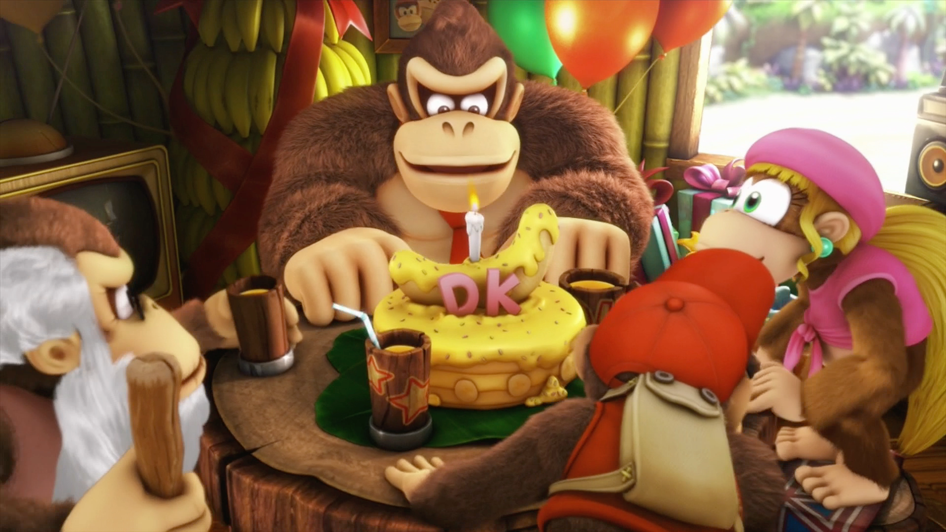 Donkey Kong Country Tropical Freeze Papel de Parede HD Plano de