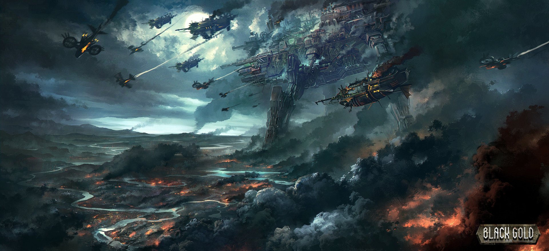 Epic 4K Ultra HD Wallpaper Black Gold Online Adventure by Black Gold