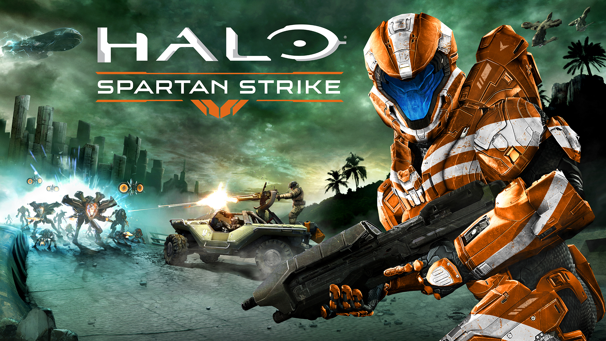 Download Halo Video Game Halo Spartan Strike HD Wallpaper