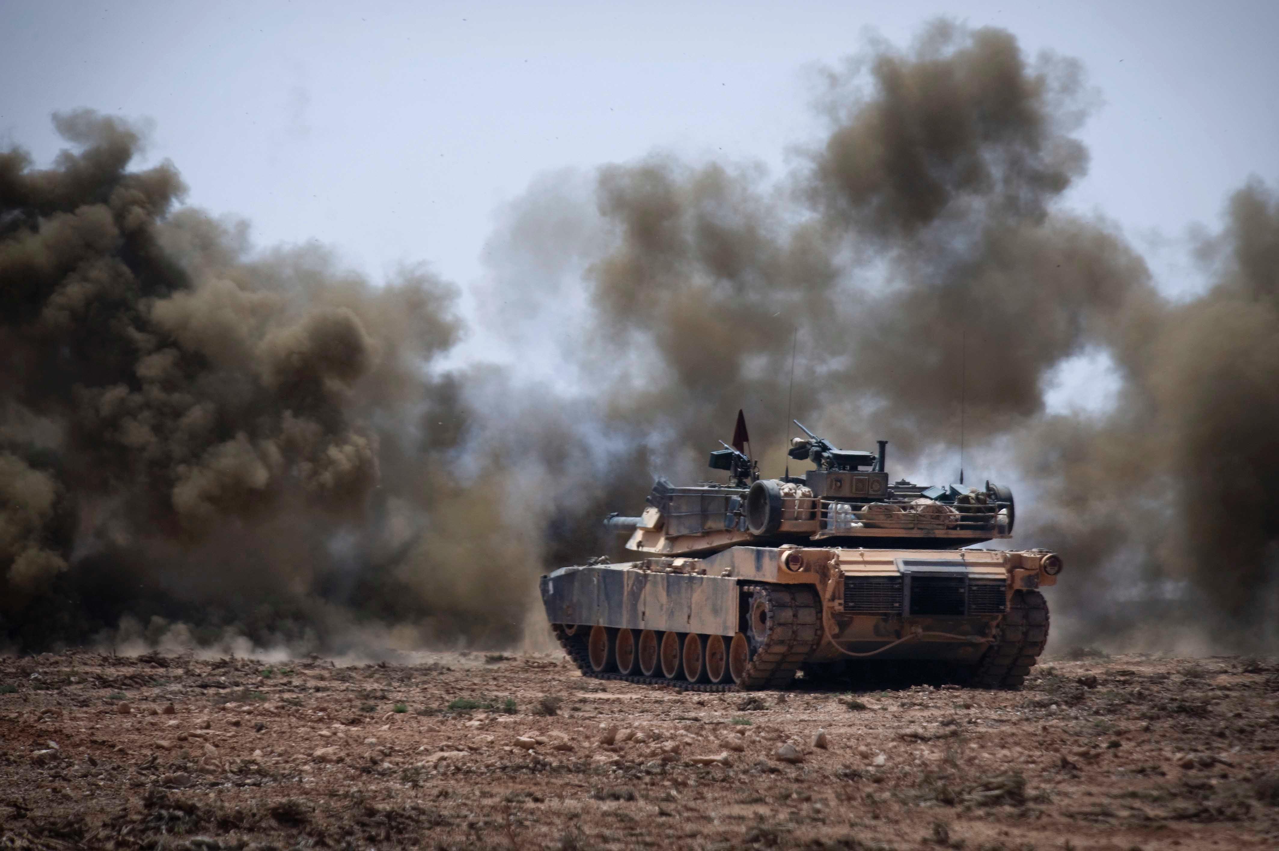 Download Military M1 Abrams 4k Ultra HD Wallpaper