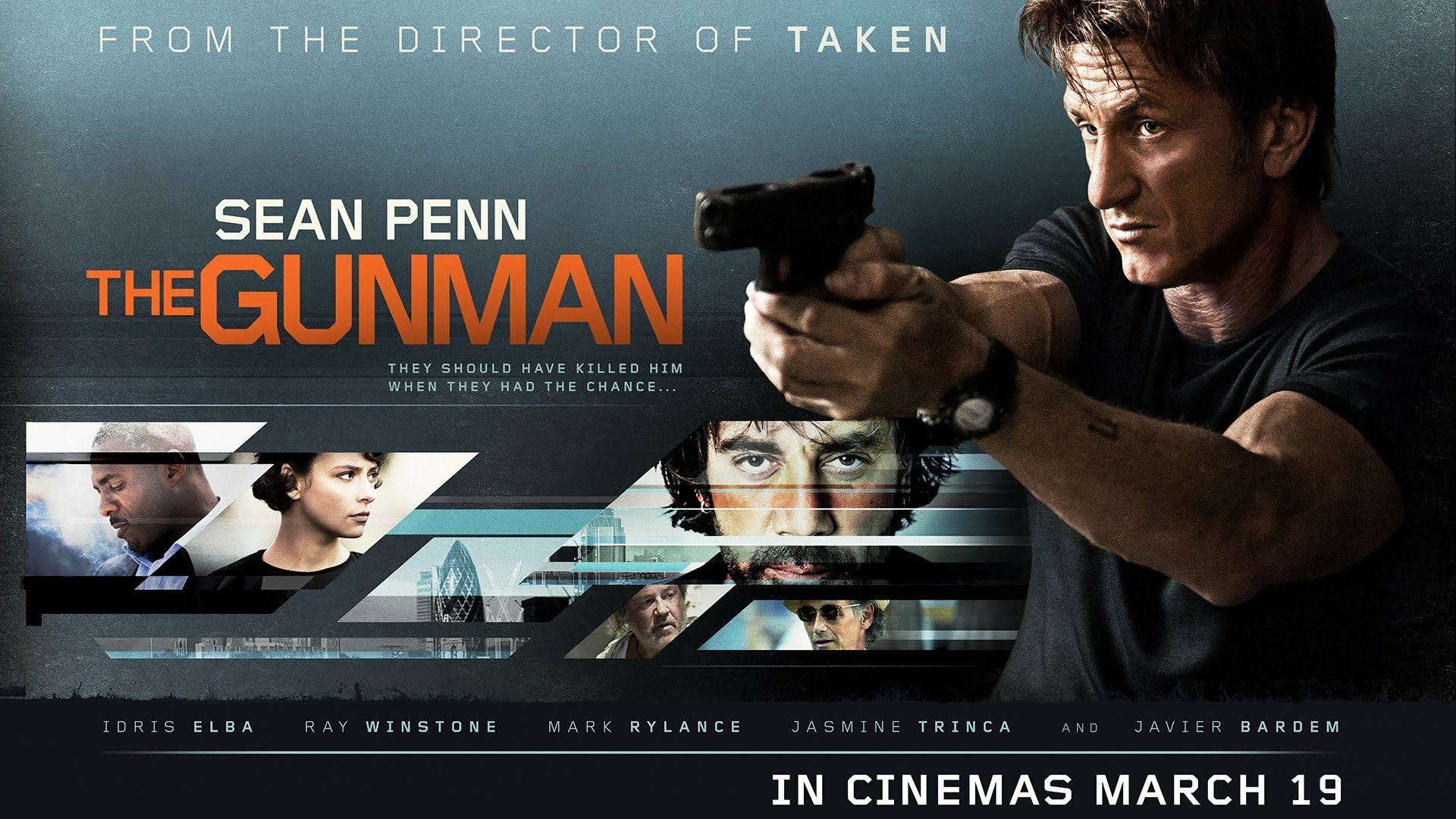 Download Sean Penn Movie The Gunman HD Wallpaper