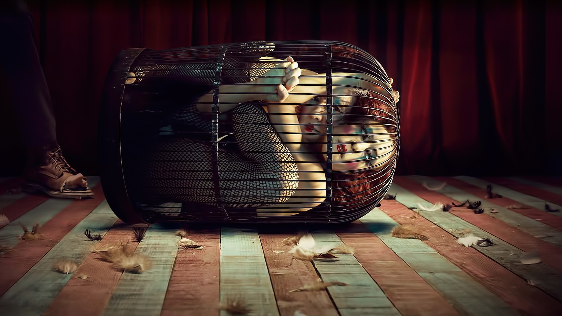 American Horror Story freak show HD Wallpaper Background Image
