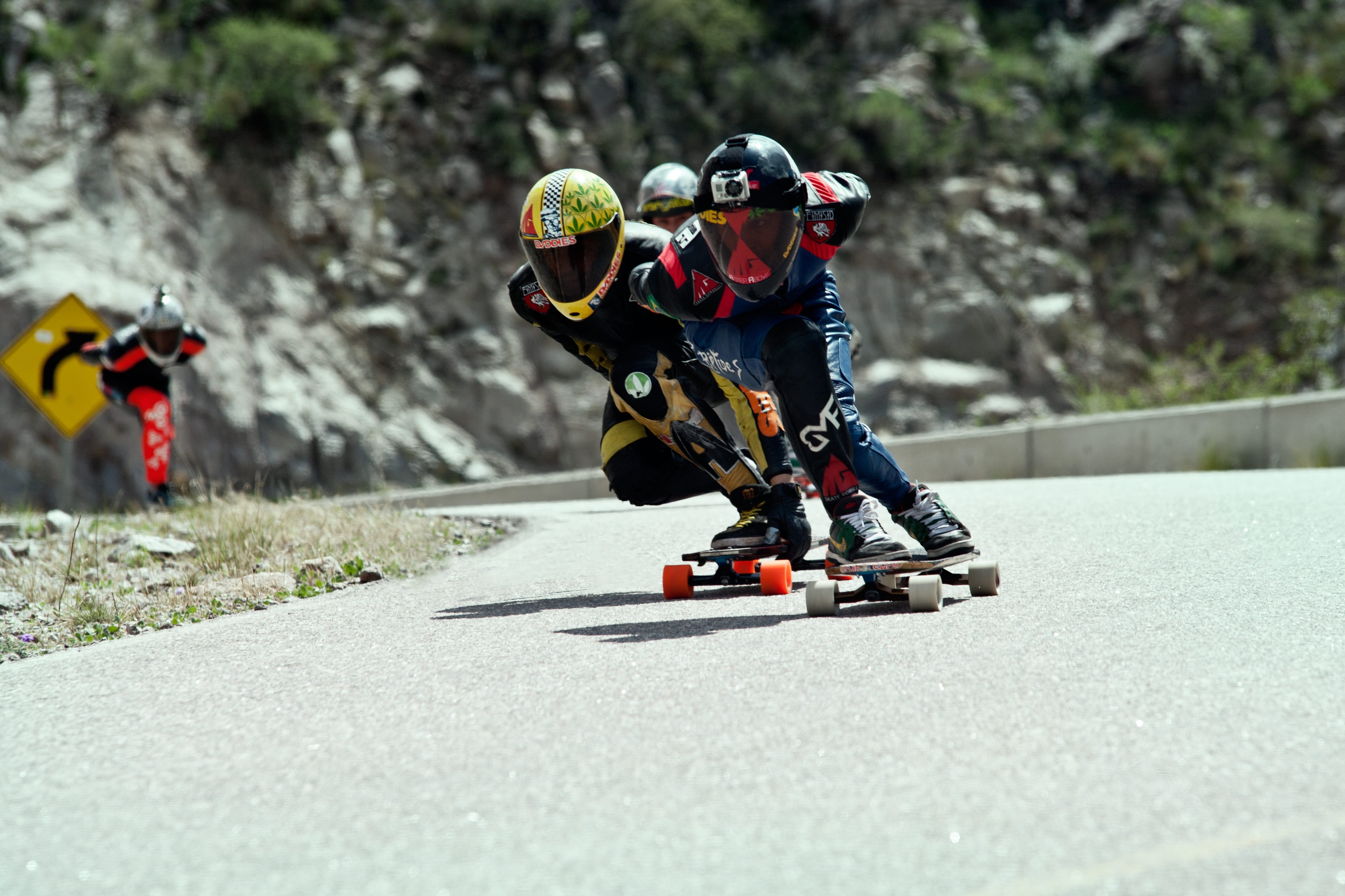 Downhill Longboarding Wallpaper