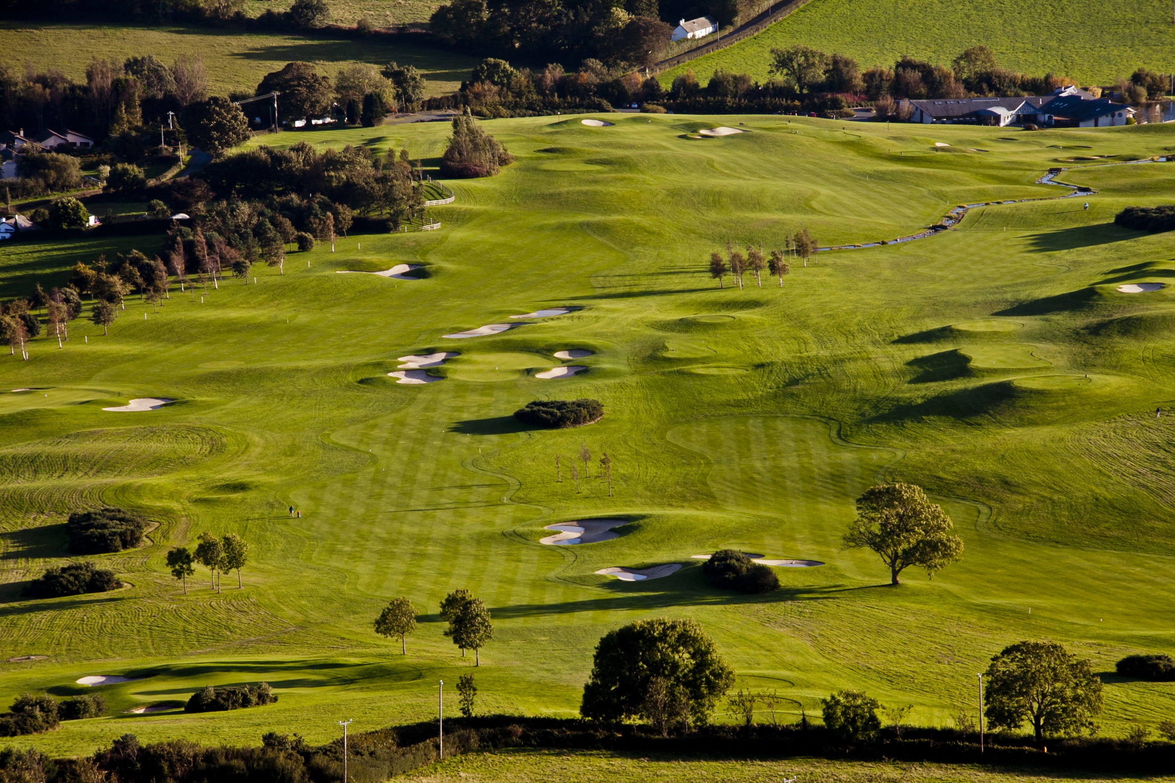 Glen of the Downs Golf Club Wicklow, Ireland Fond d'écran HD Arrière
