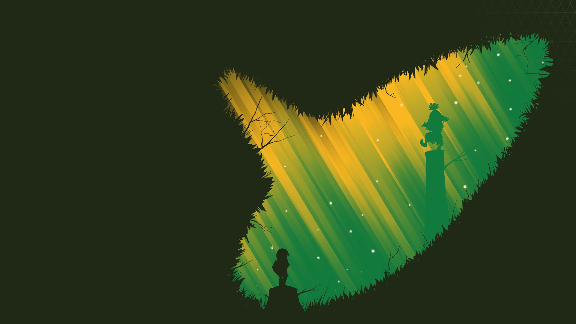Zelda Ocarina of Time Link & Navi HD Wallpaper