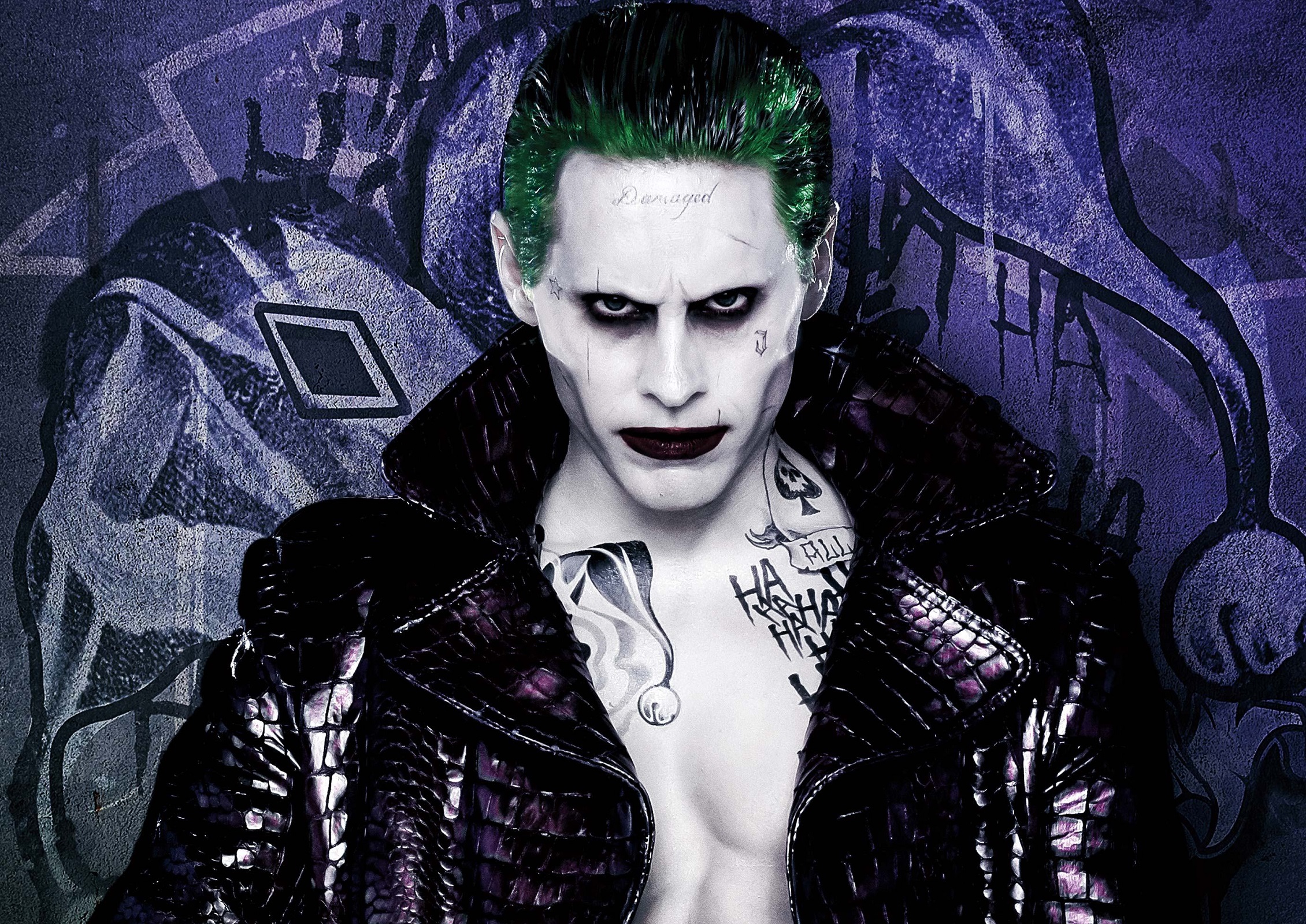 Jared Leto as The Joker HD Wallpaper