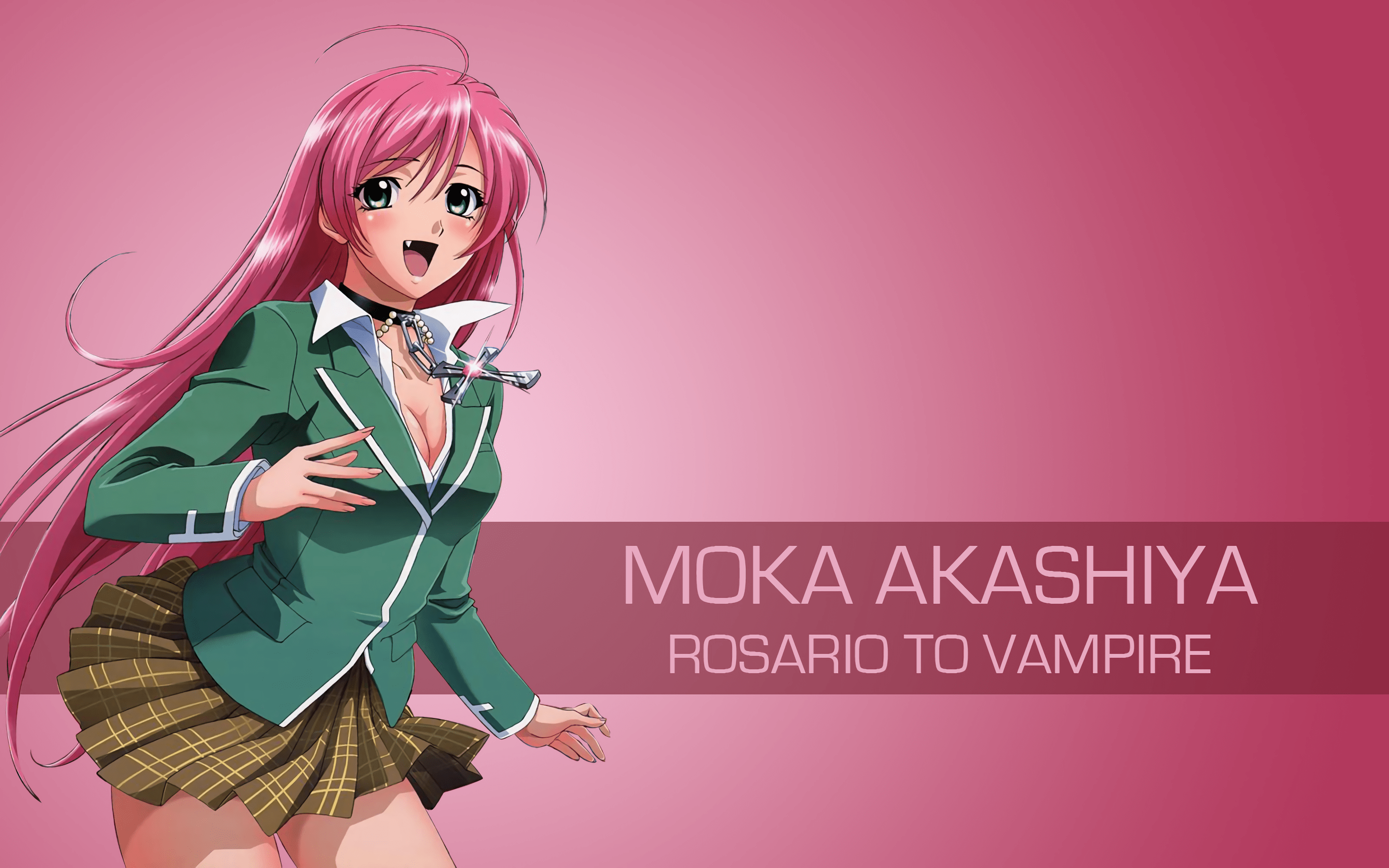 Rosario + Vampire HD Wallpaper Background Image 2880x1800