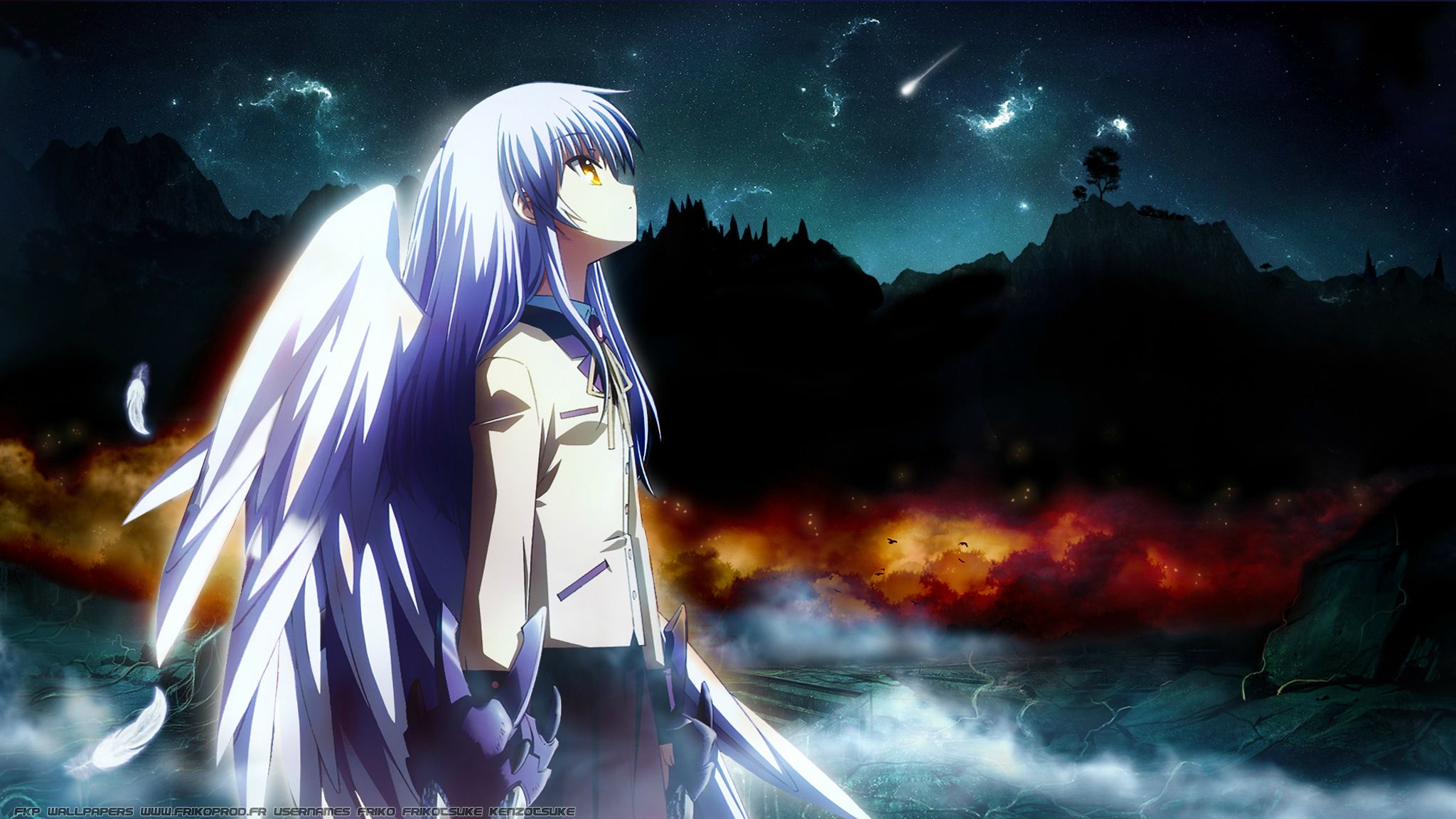 Kanade Tachibana Angel Beats! HD Wallpaper