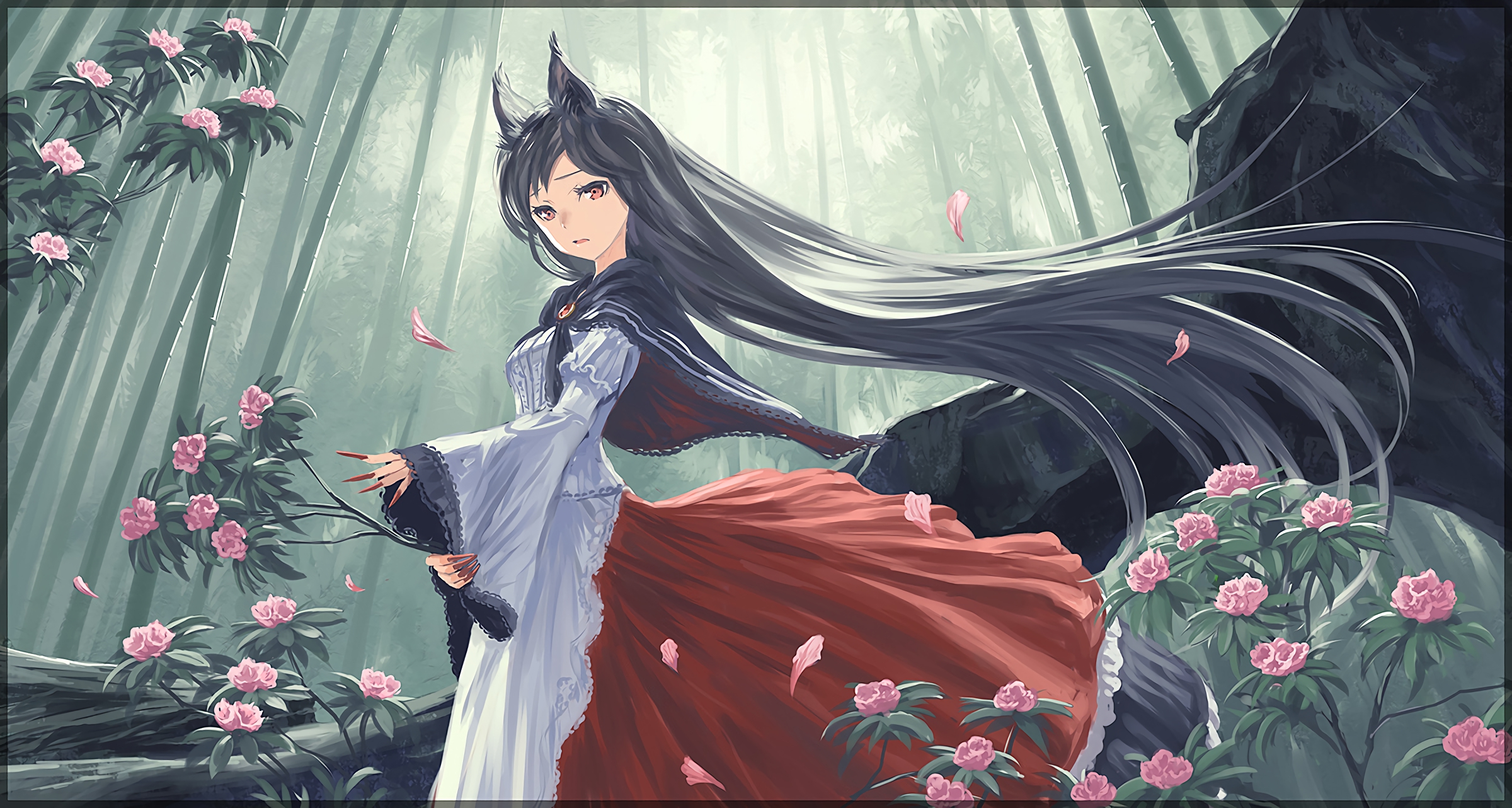 23+ Black Fox Anime Wallpaper Baka Wallpaper