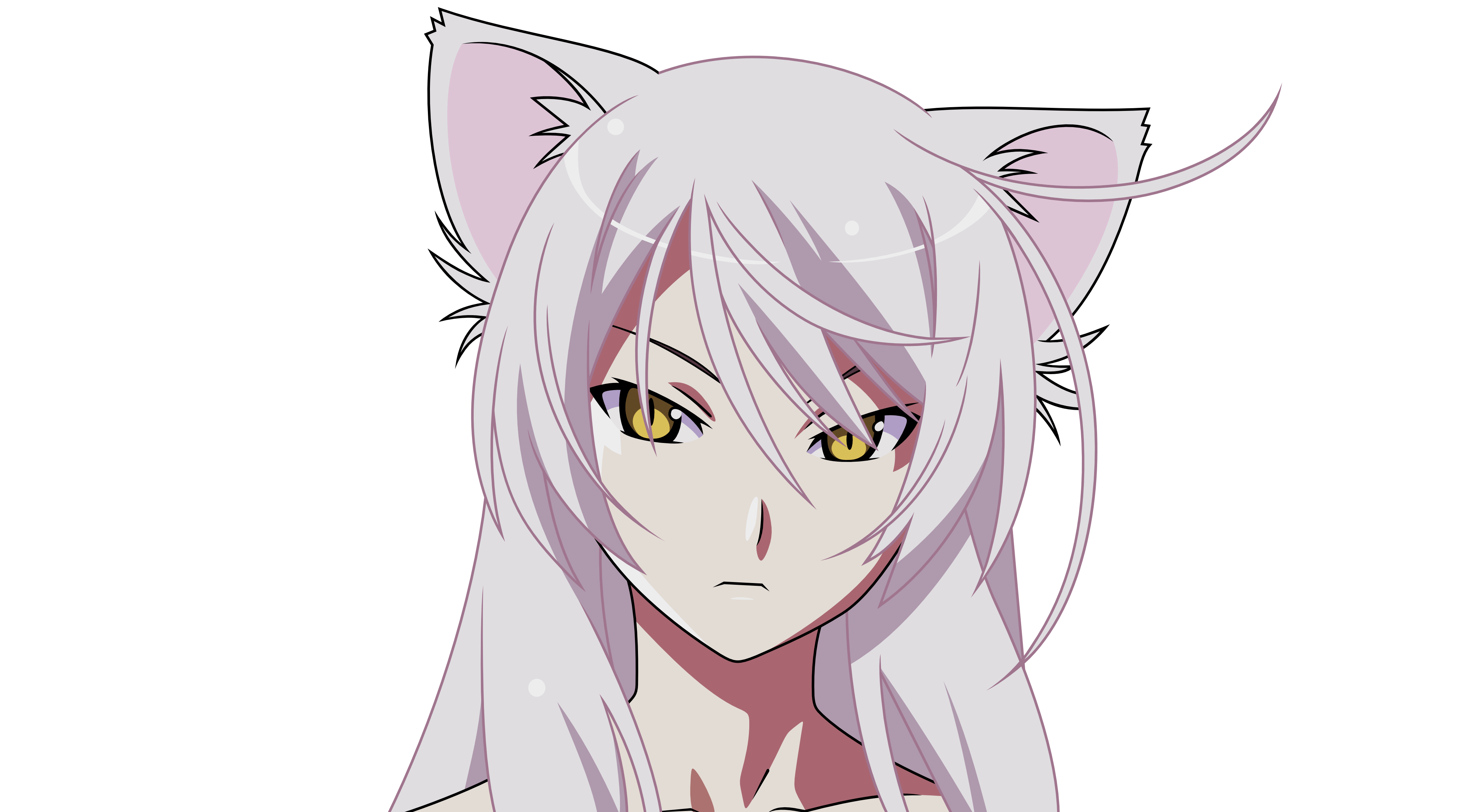 Download Black Hanekawa Tsubasa Hanekawa Anime Monogatari (Series) 4k Ultra HD Wallpaper