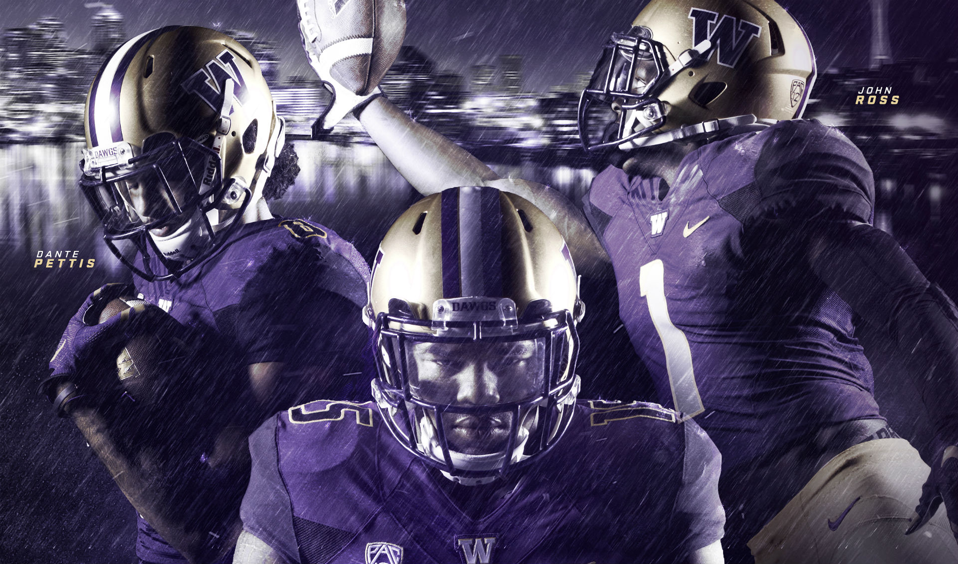 Washington Huskies Football Hd Wallpaper College Gridiron Action