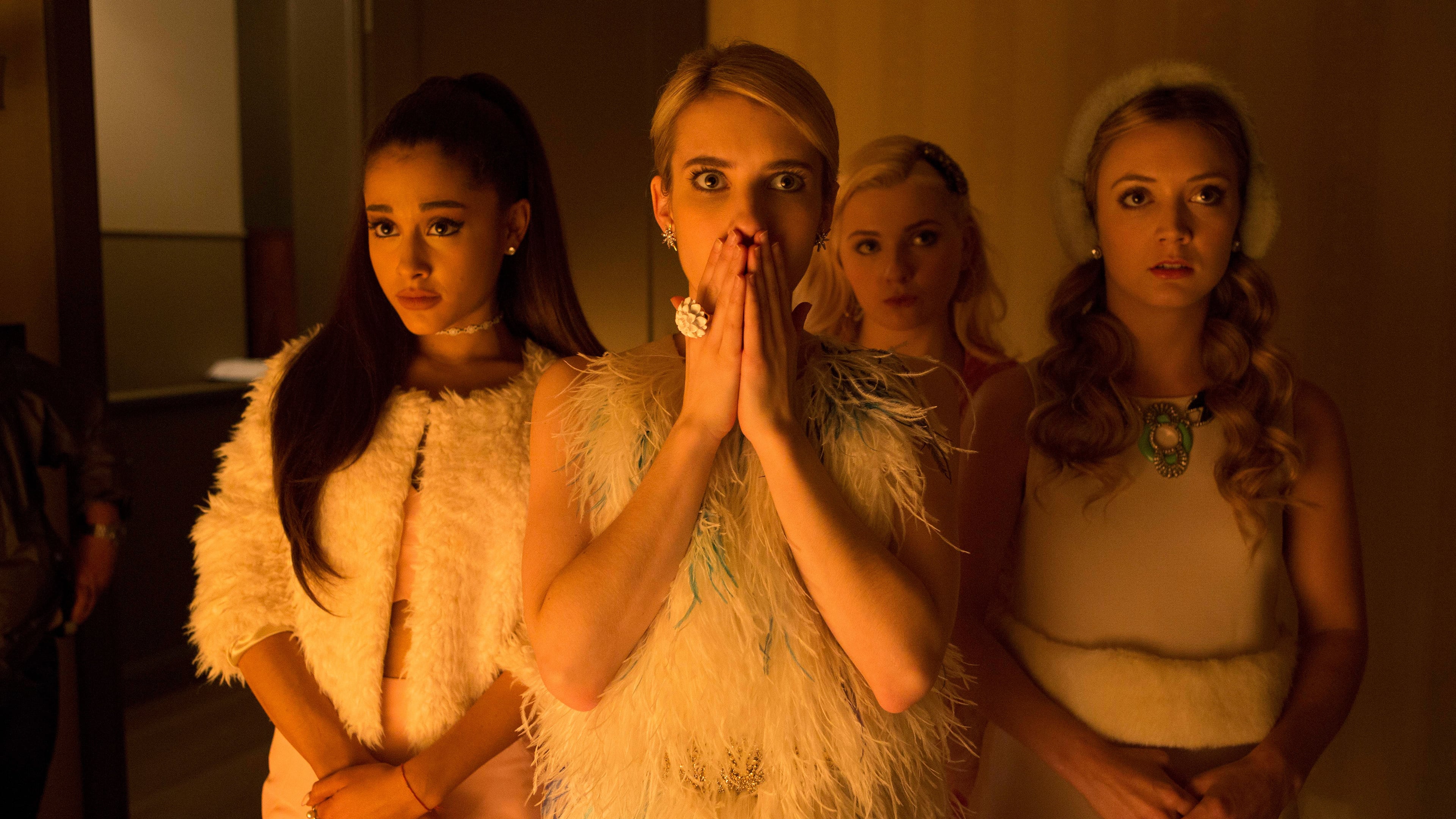 Ariana Grande Stars in Scream Queens 4K Ultra HD TV Show Wallpaper