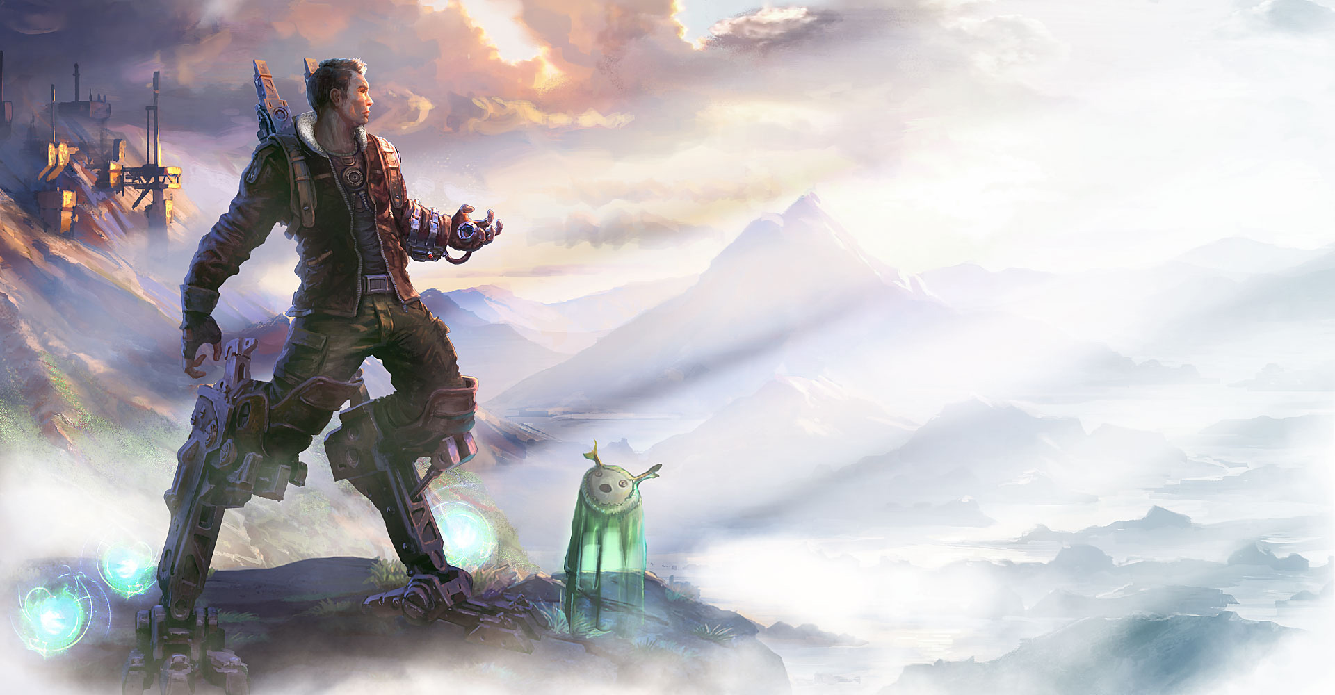 Blue Valley Wallpaper Engine