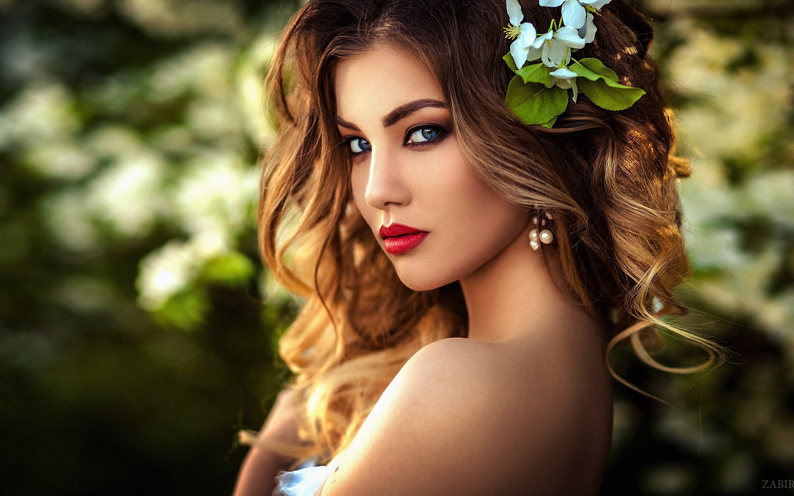 Wallpaper Girl Eyes Model Face Cute Zlatka And