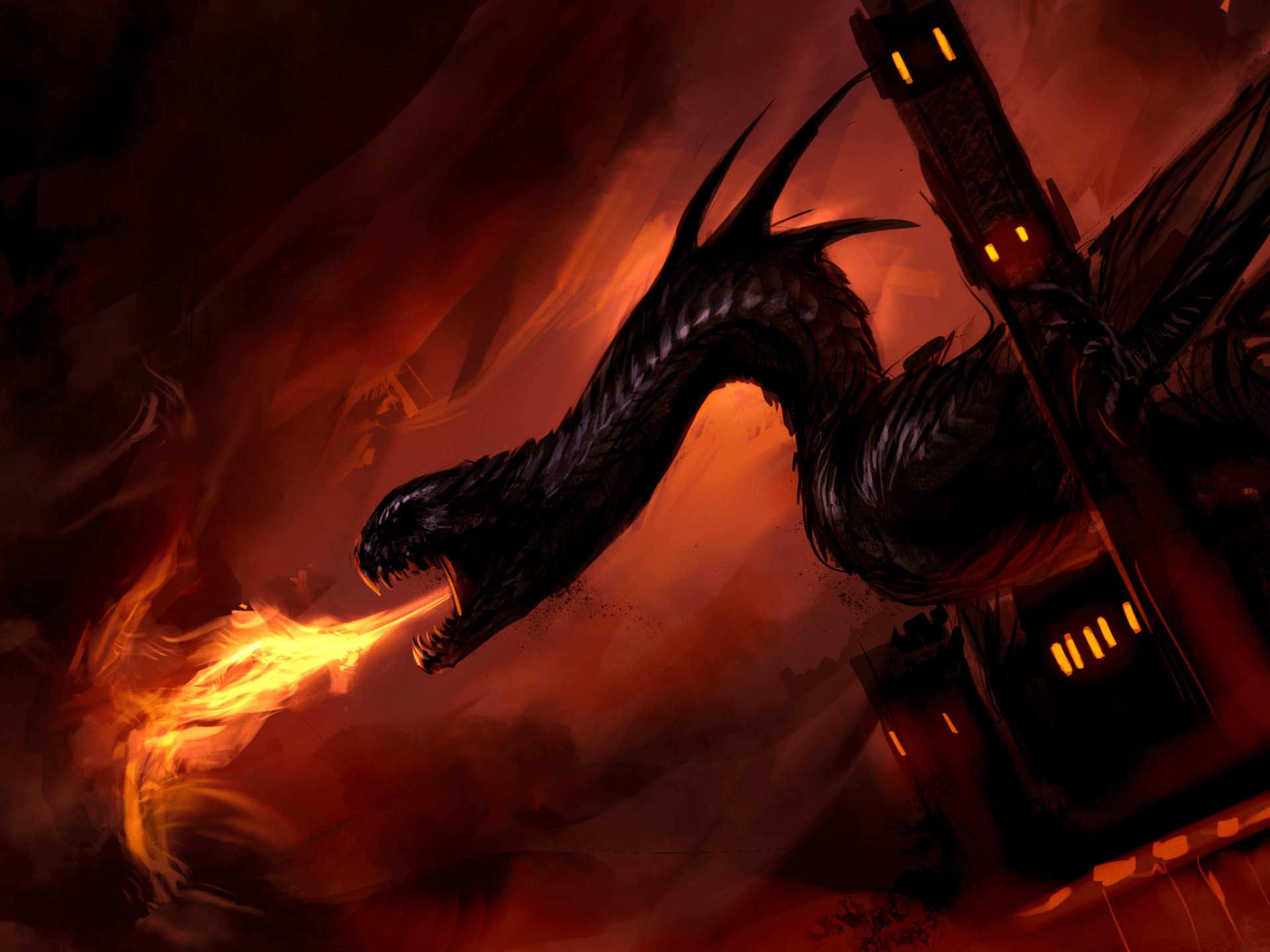 Dragon HD Wallpaper Background Image 2048x1536 ID911862