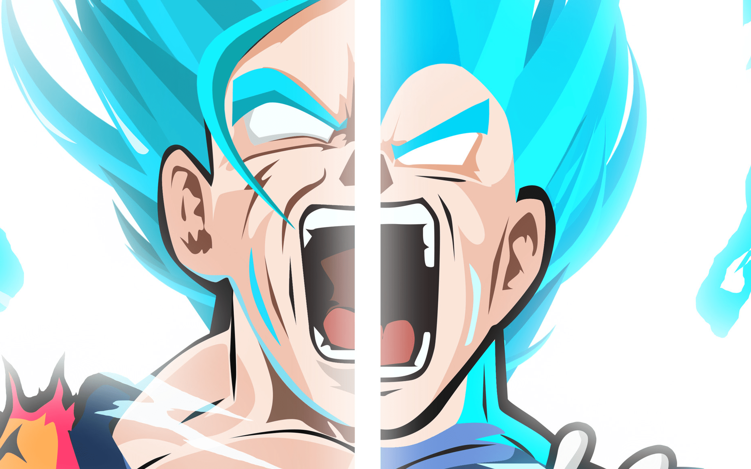 Download Super Saiyan Blue Goku Vegeta (Dragon Ball) Anime Dragon Ball