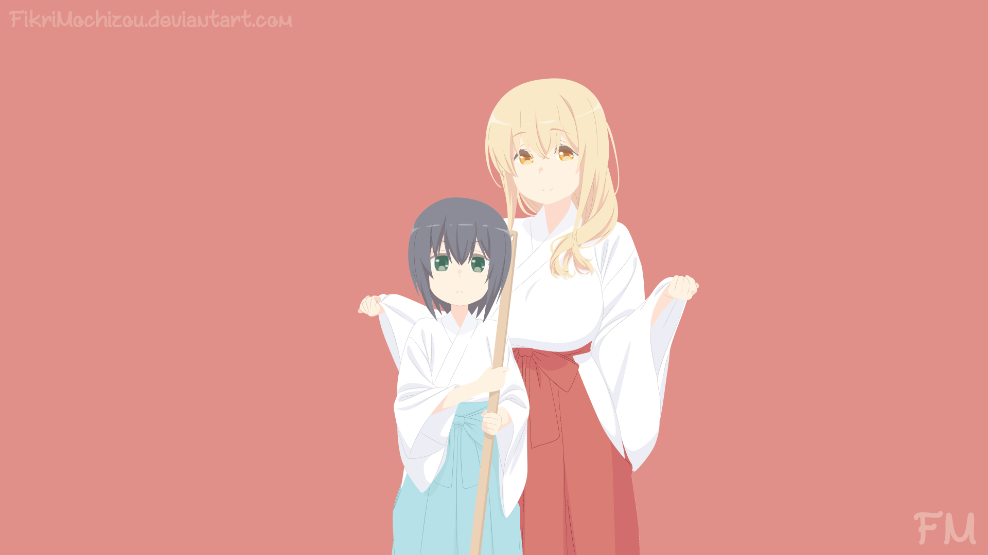 Miss caretaker of Sunoharasou HD Wallpapers and Backgrounds