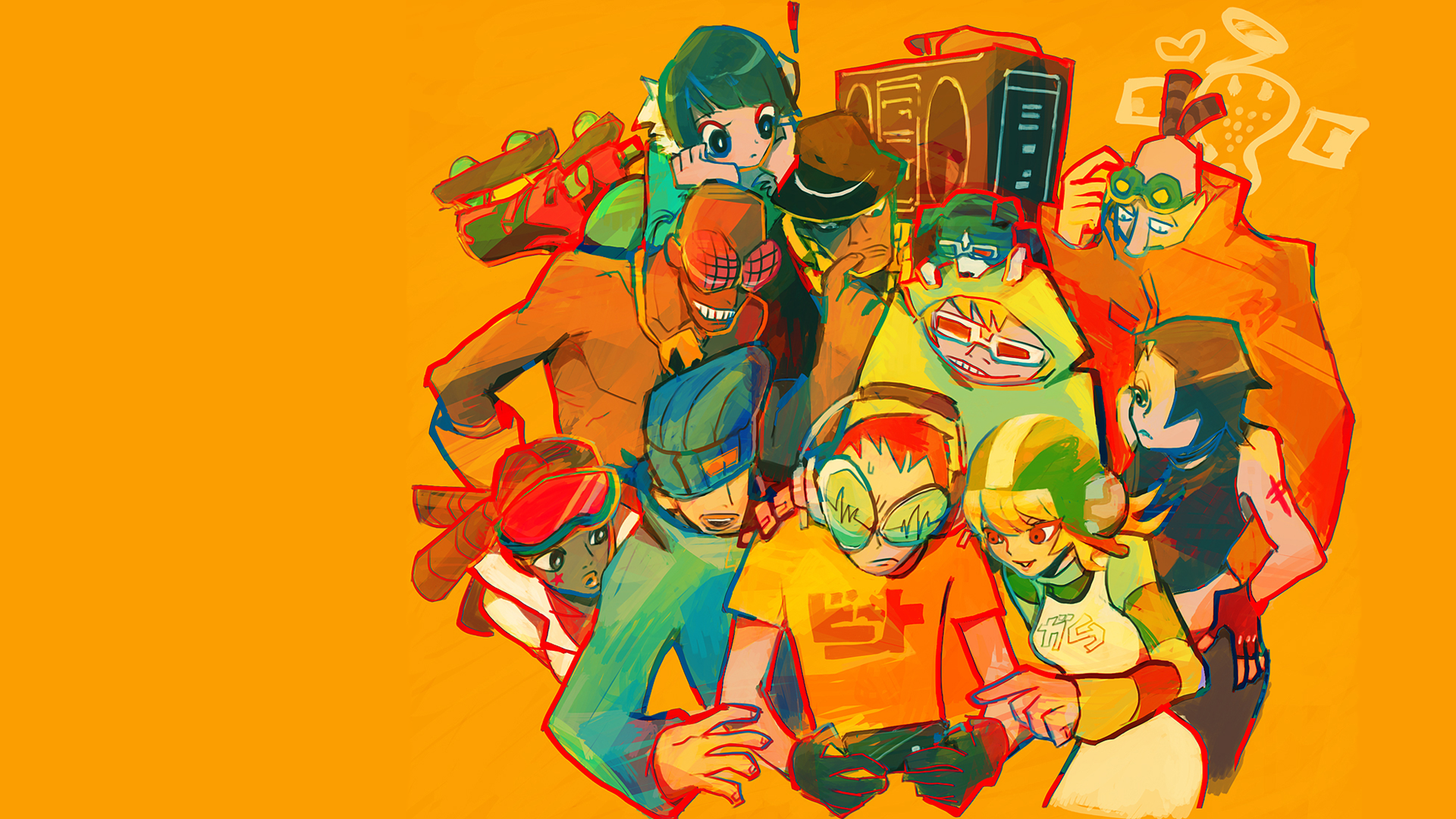 Jet Set Radio Desktop Wallpaper