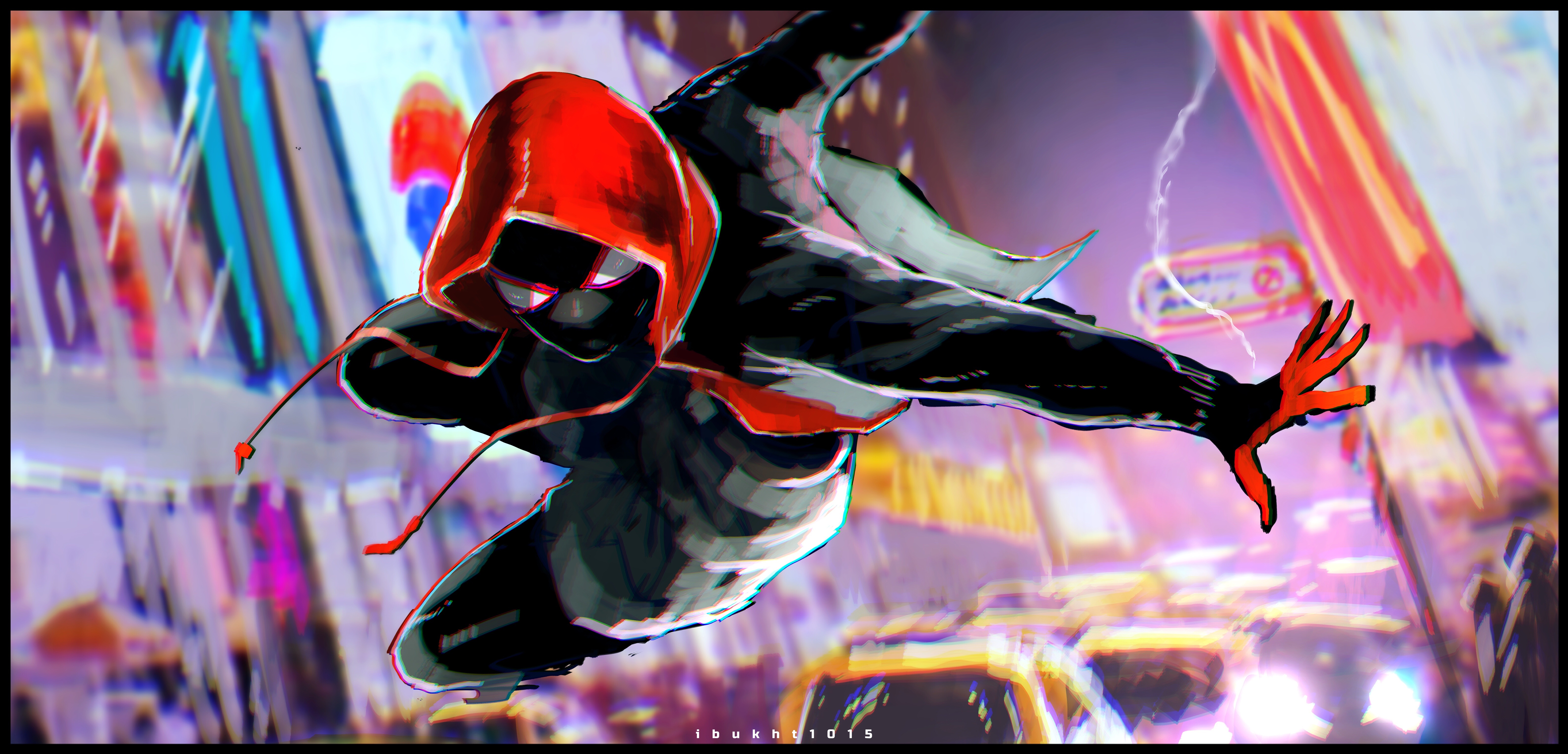 SpiderMan Into The SpiderVerse 5k Retina Ultra HD Wallpaper