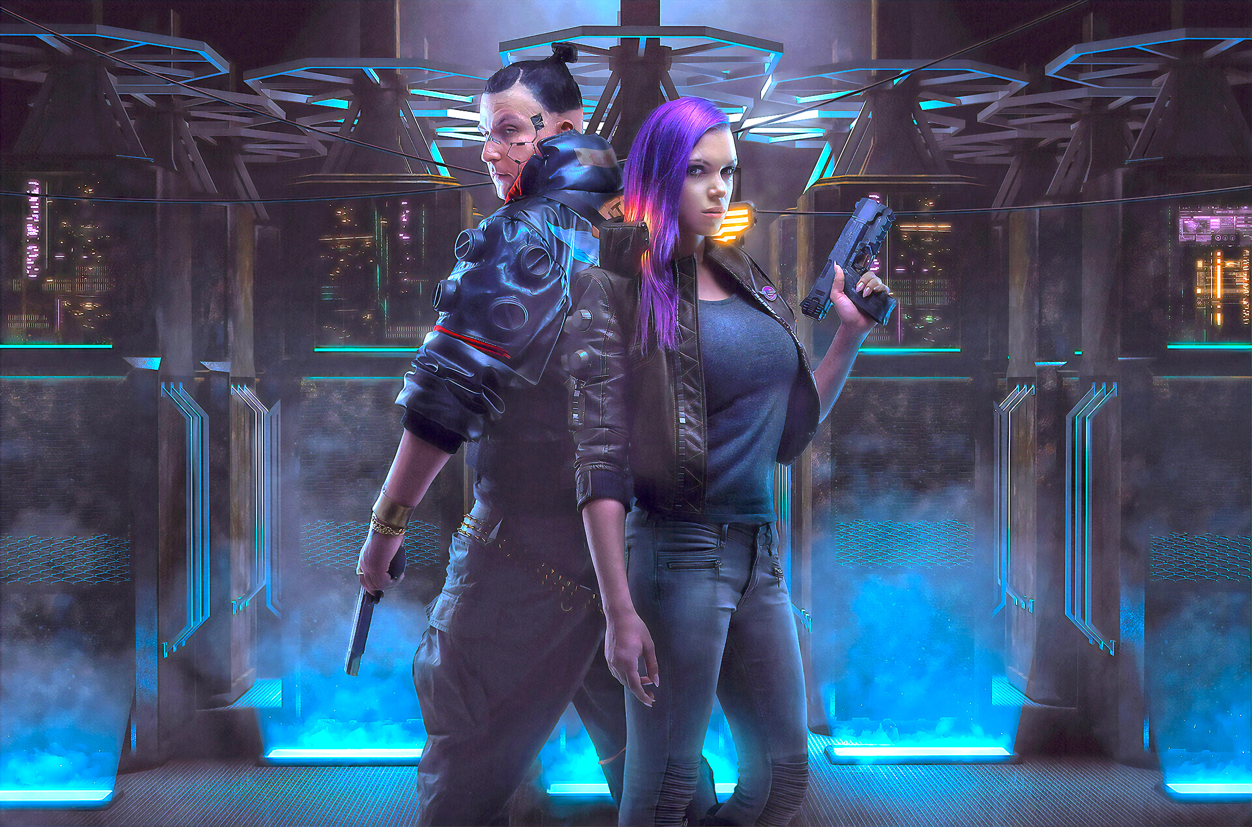 Cyberpunk 2077 HD Wallpaper Background Image 2560x1692