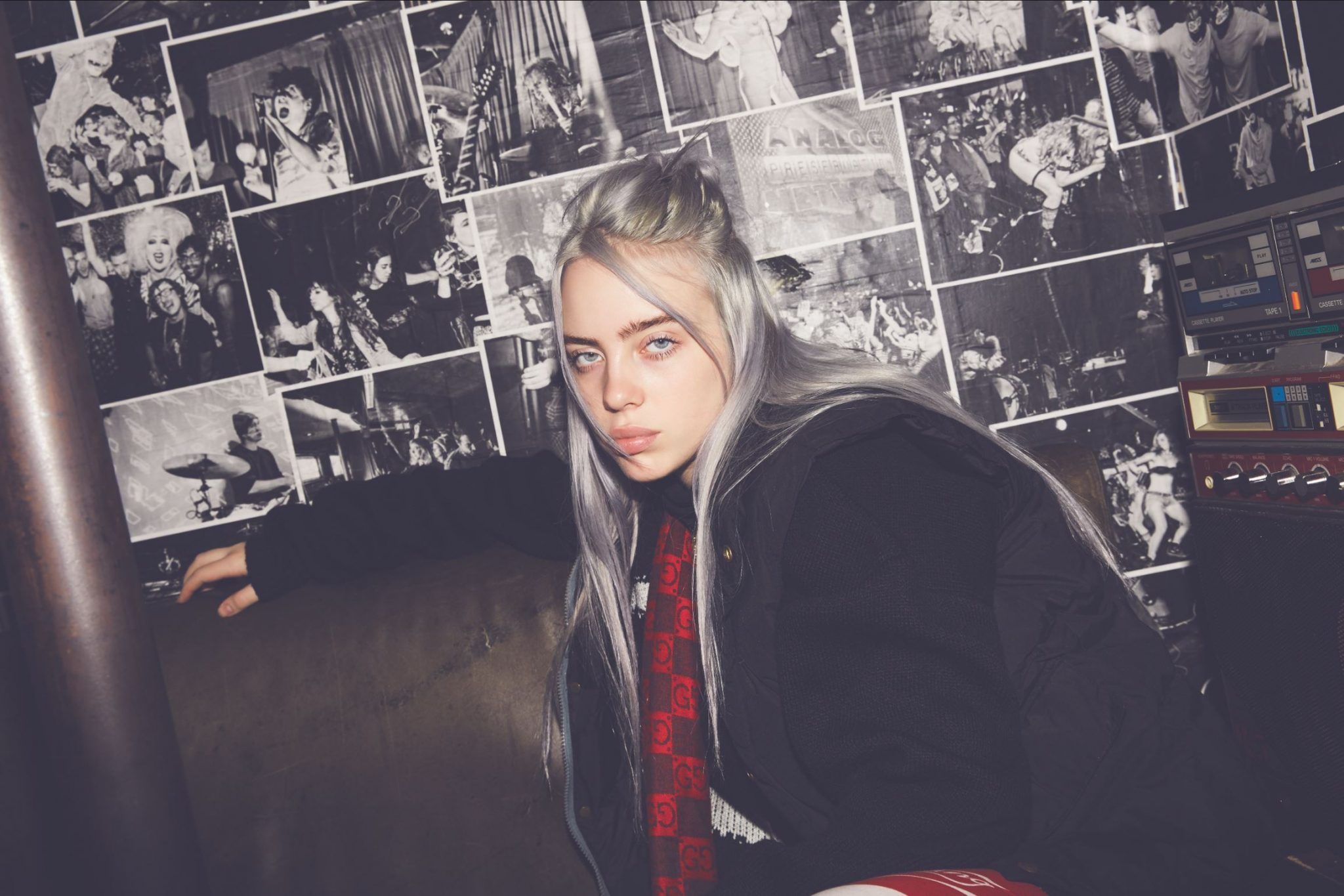Download Face Music Billie Eilish 4k Ultra HD Wallpaper