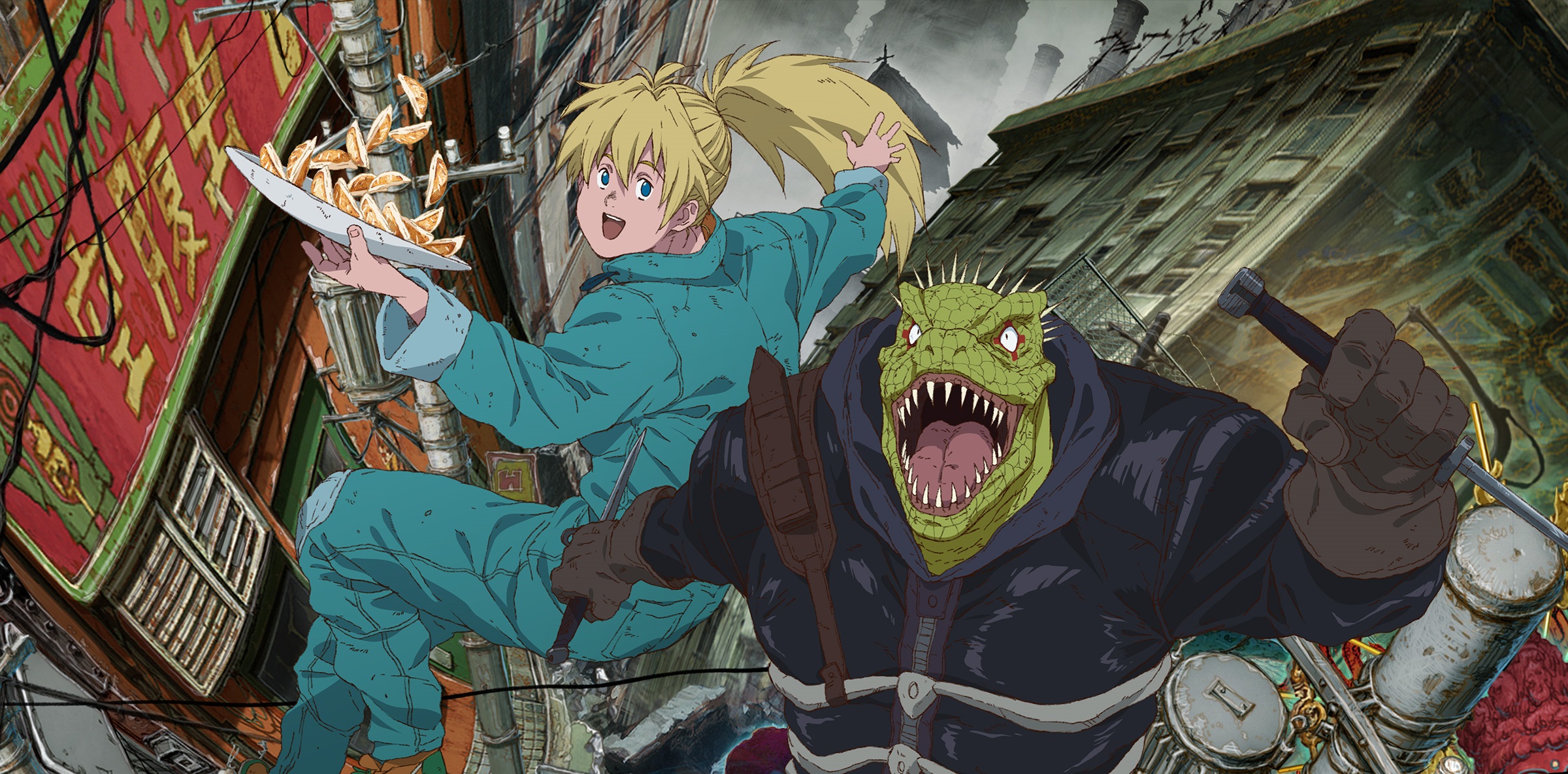 Dorohedoro HD Wallpaper Background Image 2400x1184 ID1058120