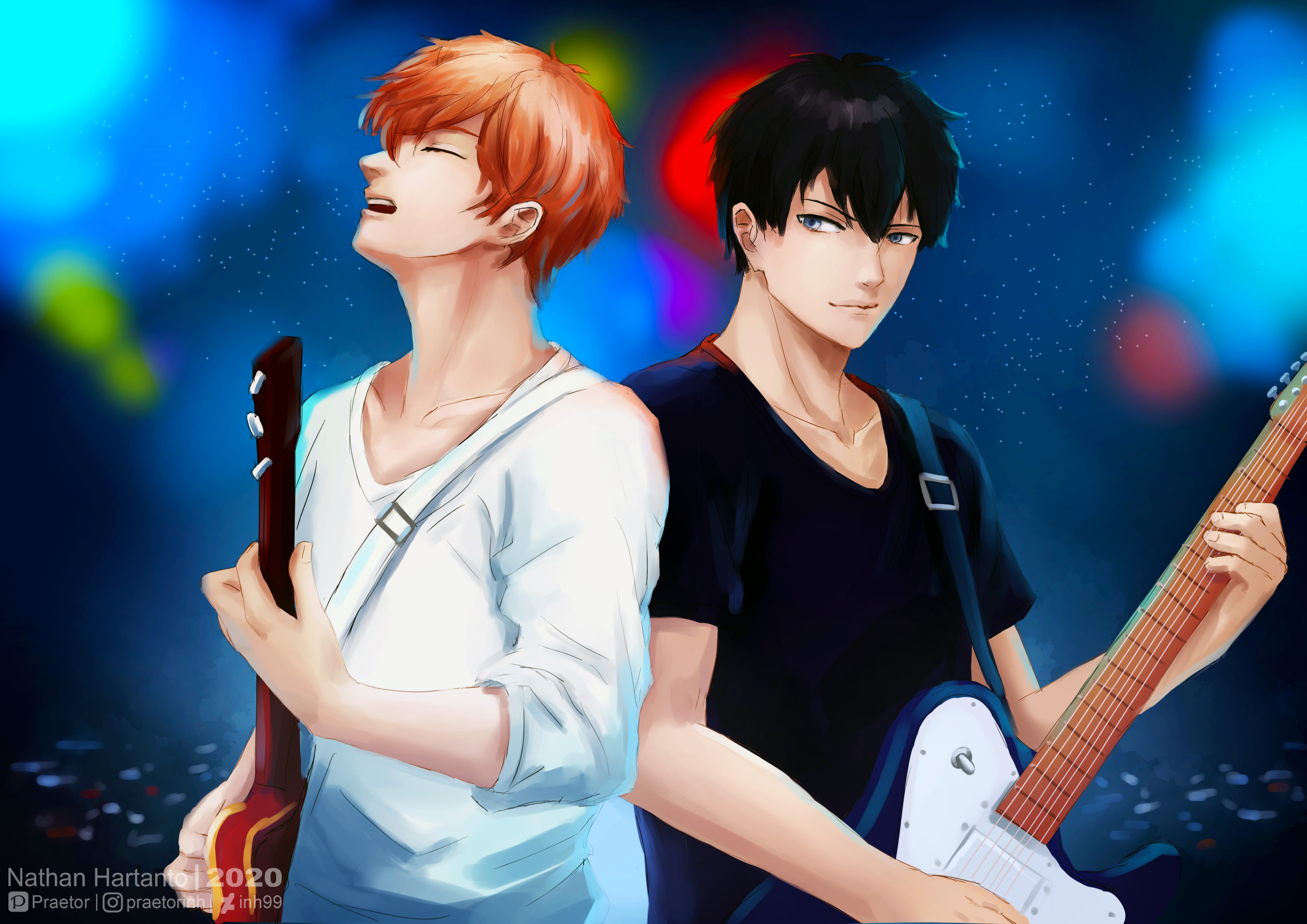 Download Ritsuka Uenoyama Mafuyu Sato Anime Given 4k Ultra HD Wallpaper